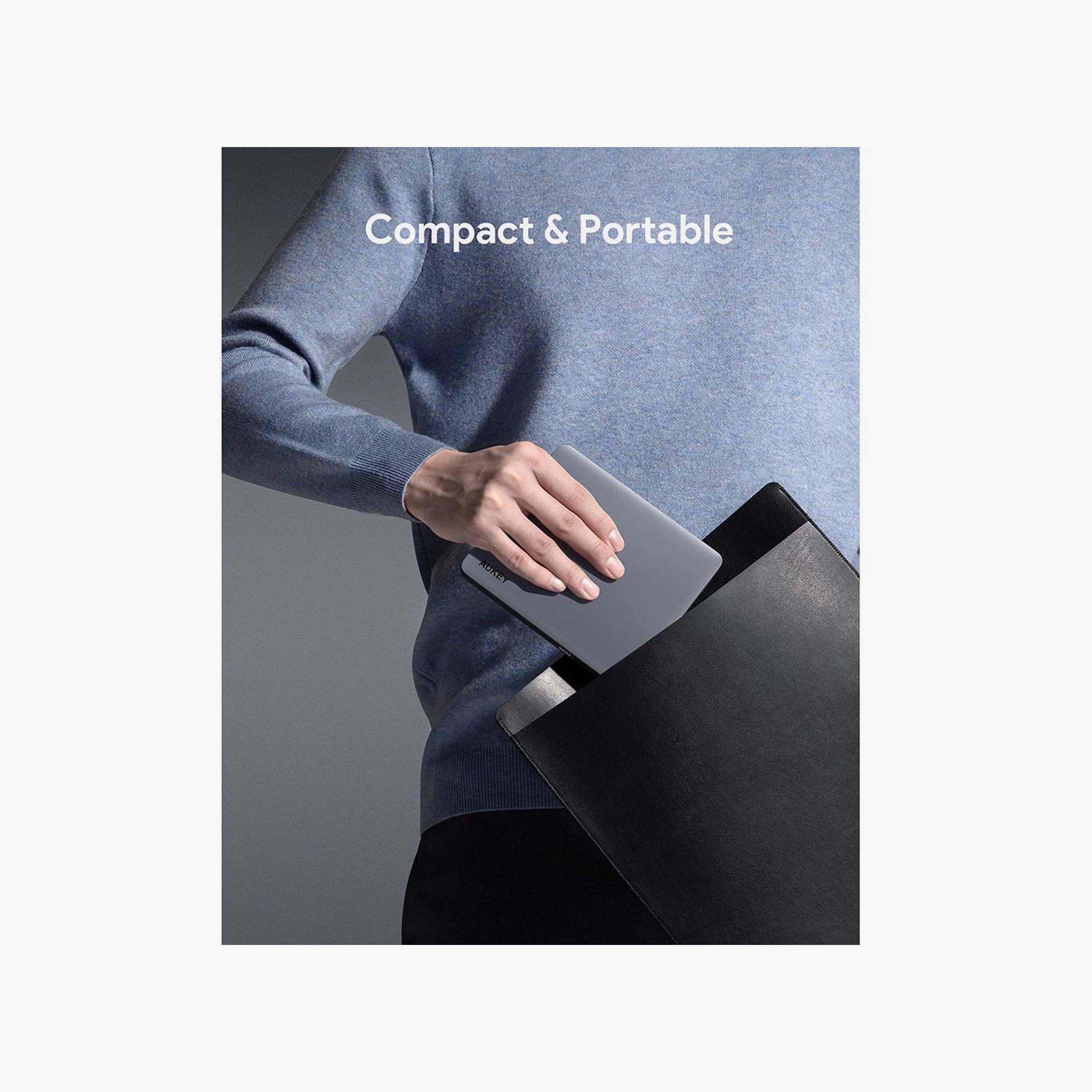 باور بانك أوكي 20000 مللي أمبير ساعة رمادي | PB-Y44-electronics-accessories-mobileaccesories-image-2