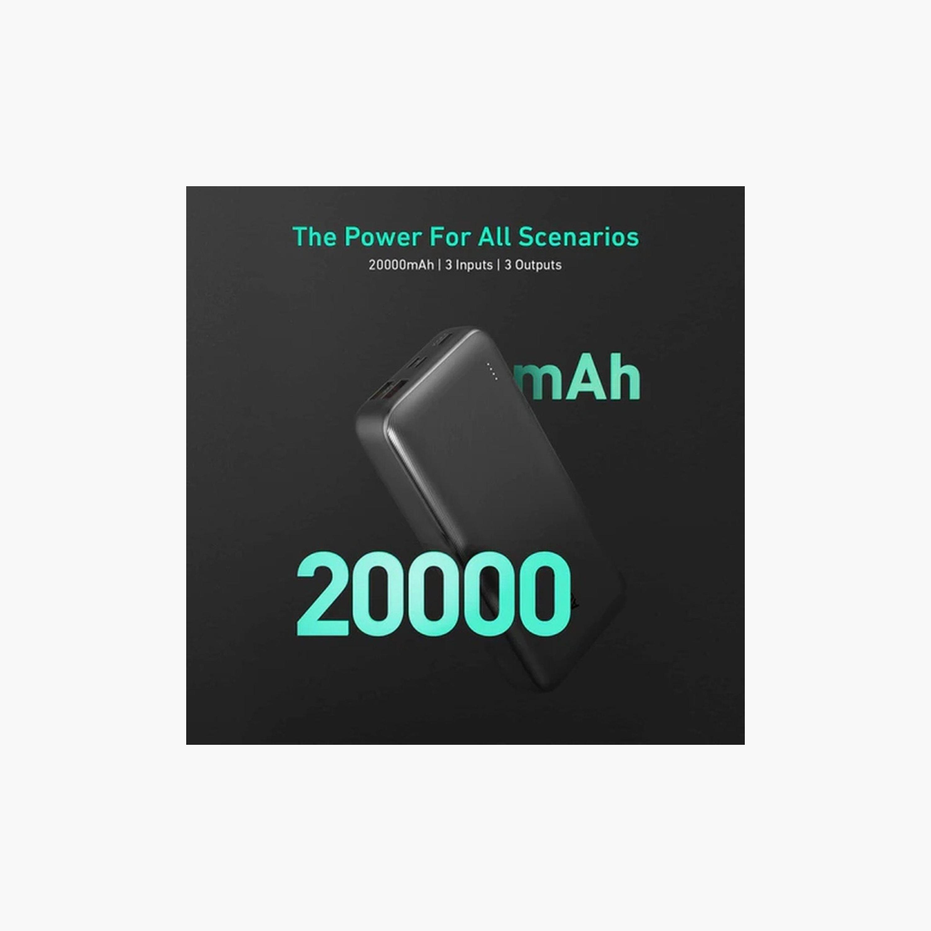 باور بانك أوكي 20000 مللي أمبير ساعة أسود | PB-N74S-electronics-accessories-mobileaccesories-image-2