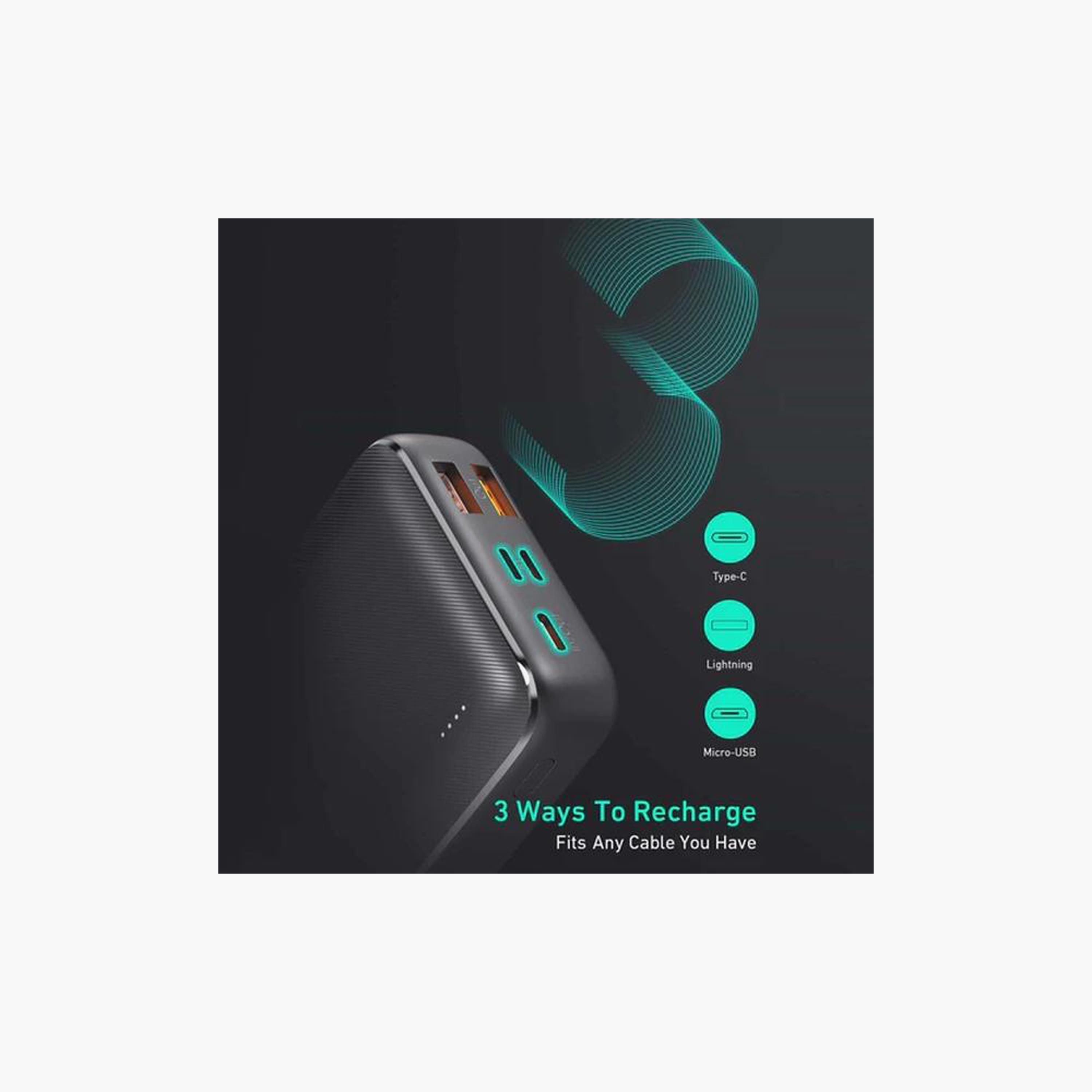 باور بانك أوكي 20000 مللي أمبير ساعة أسود | PB-N74S-electronics-accessories-mobileaccesories-image-4