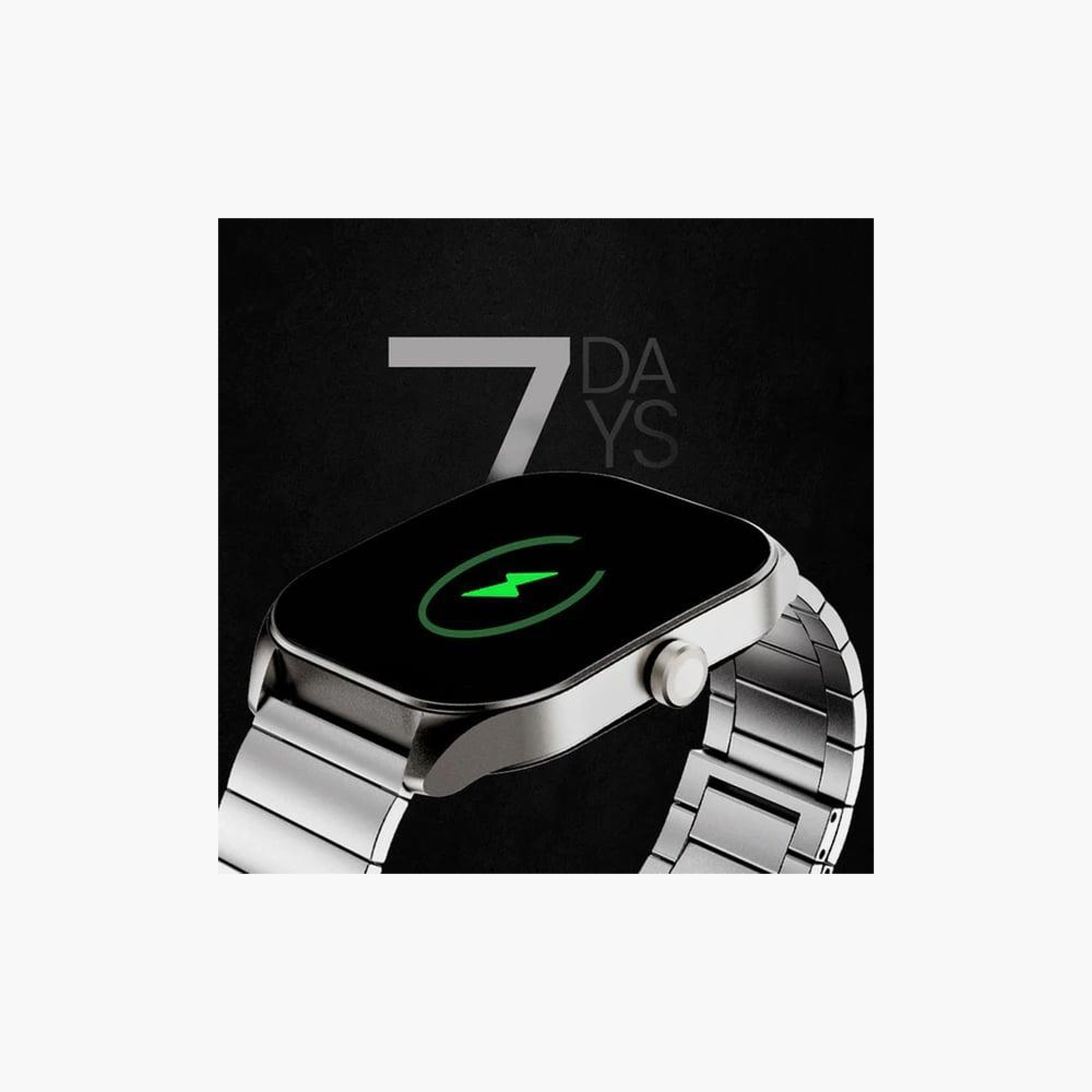 ساعة هاي فيوتشر أبكس الذكية باللون الفضي | APEX-electronics-smartwatches-image-2