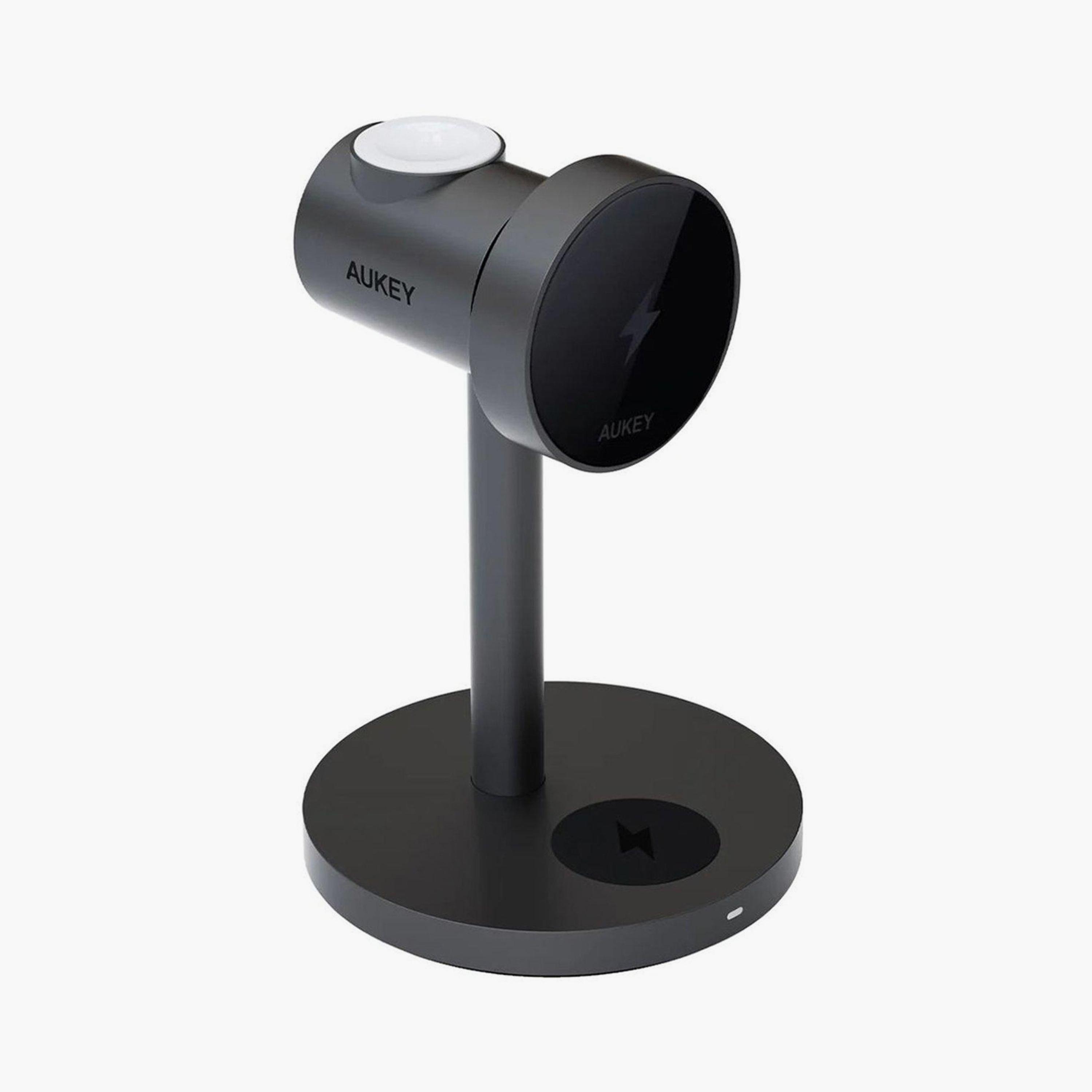 شاحن لاسلكي مغناطيسي 3 في 1 من أوكي - رمادي | LC-MC311-GY-electronics-accessories-mobileaccesories-image-6