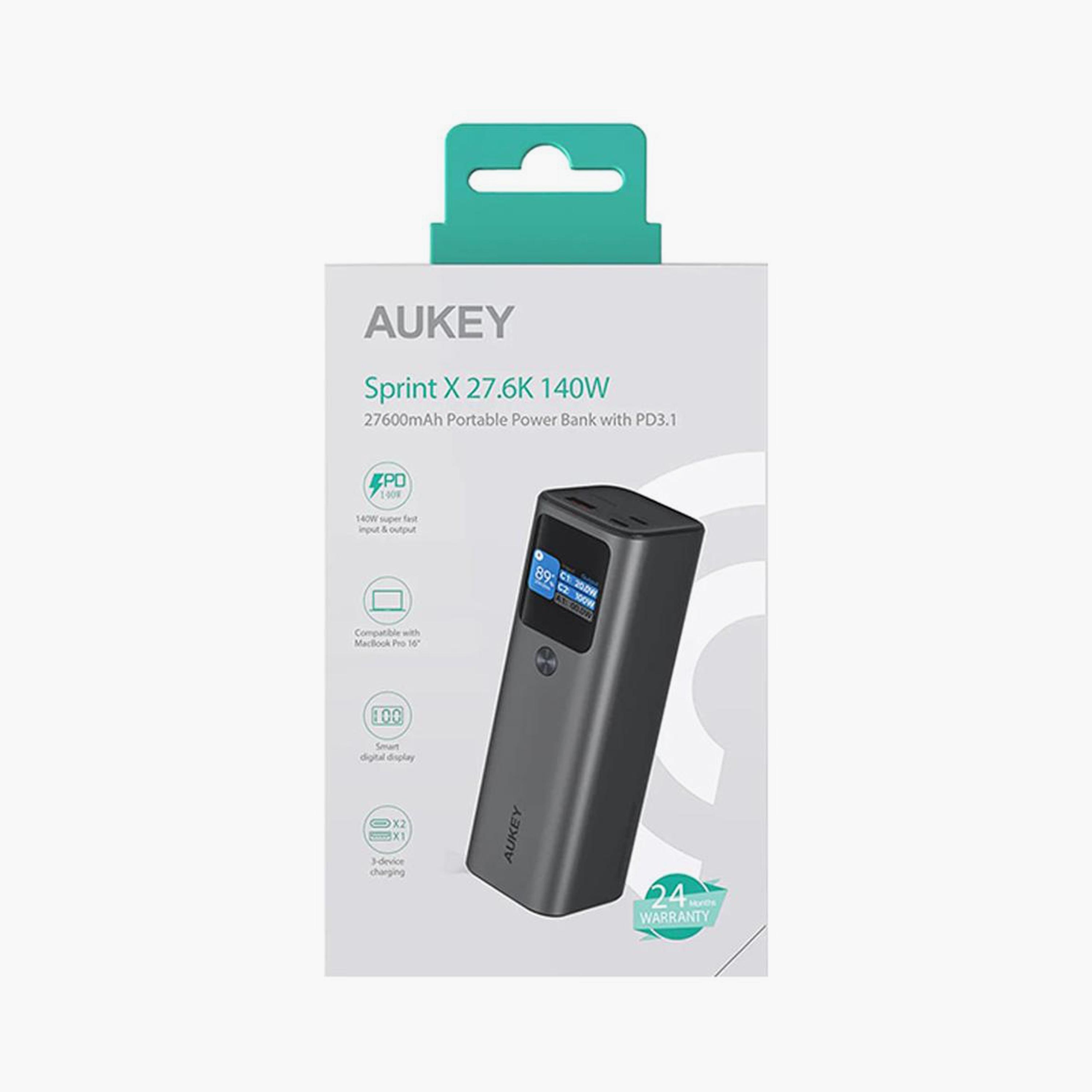 باور بانك أوكي، 27600 مللي أمبير ساعة، رمادي | PB-Y45-electronics-accessories-mobileaccesories-image-3