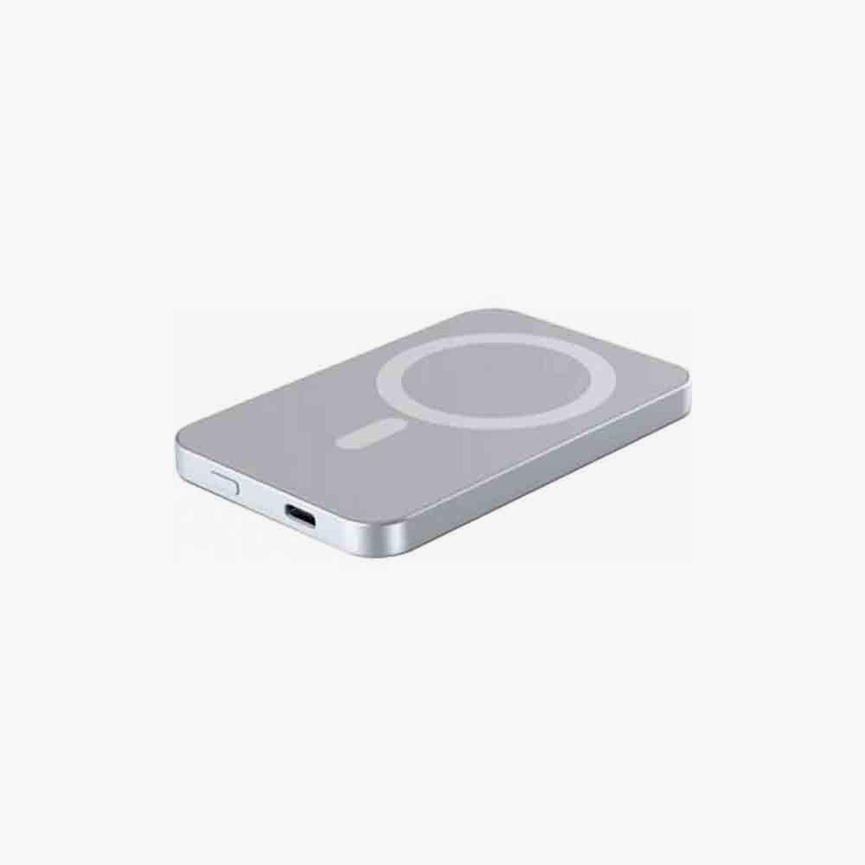 Force Power 15W Magsafe Powerbank With 5000MaH Grey |FPMSPB15WW-electronics-accessories-mobileaccesories-image-1