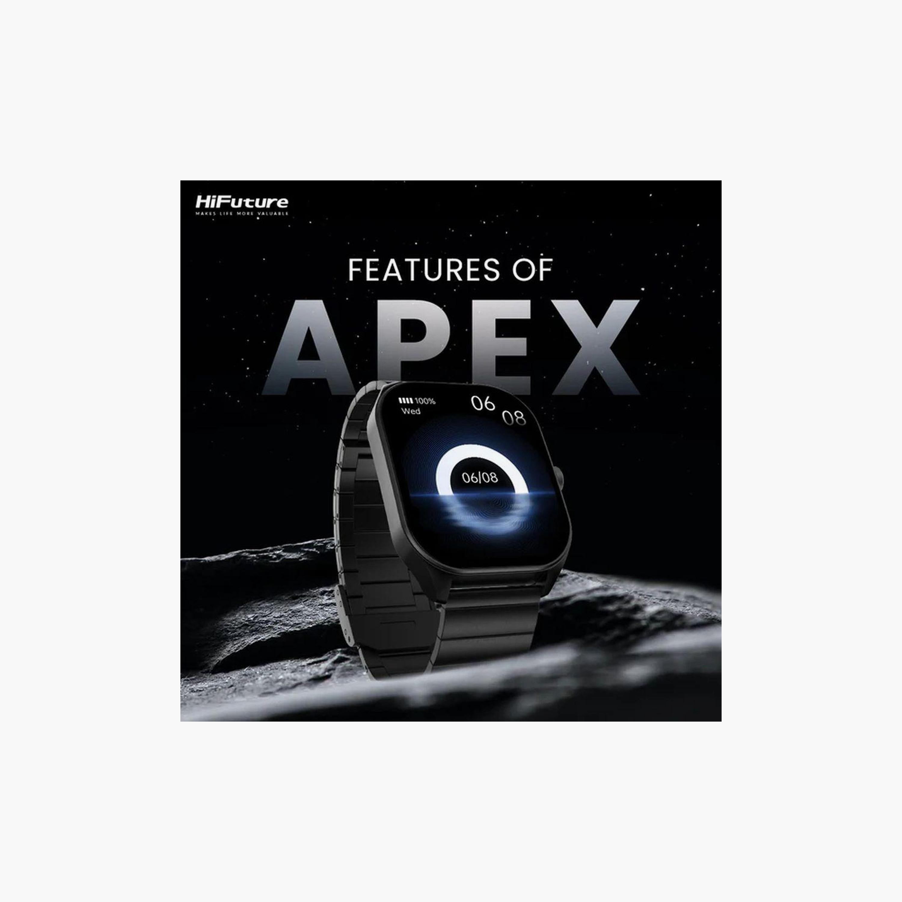 HiFuture Apex Smartwatch Black | APEX-electronics-smartwatches-image-2
