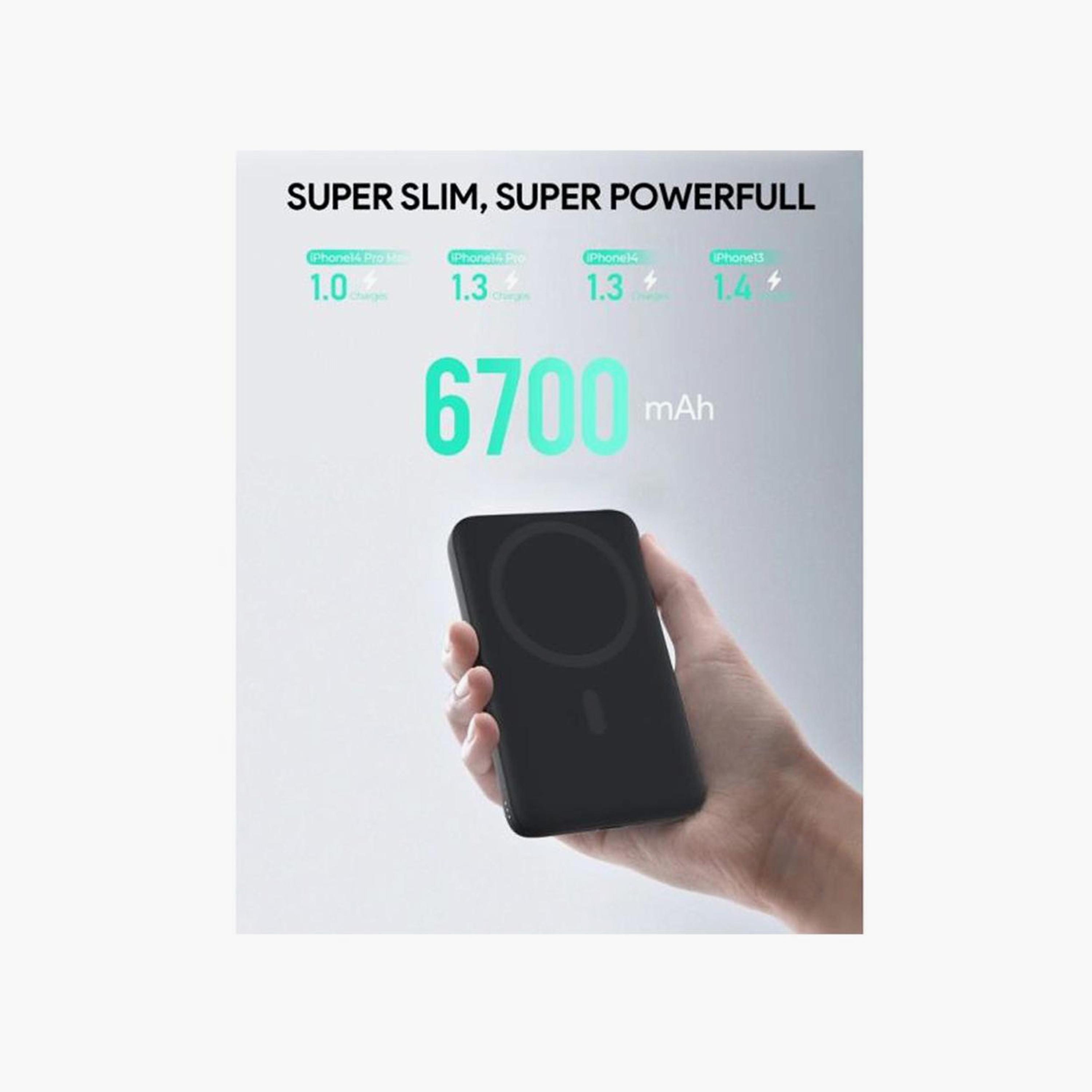 Aukey Wireless Power Bank 6700mAh Grey | PB-MS01-electronics-accessories-mobileaccesories-image-5