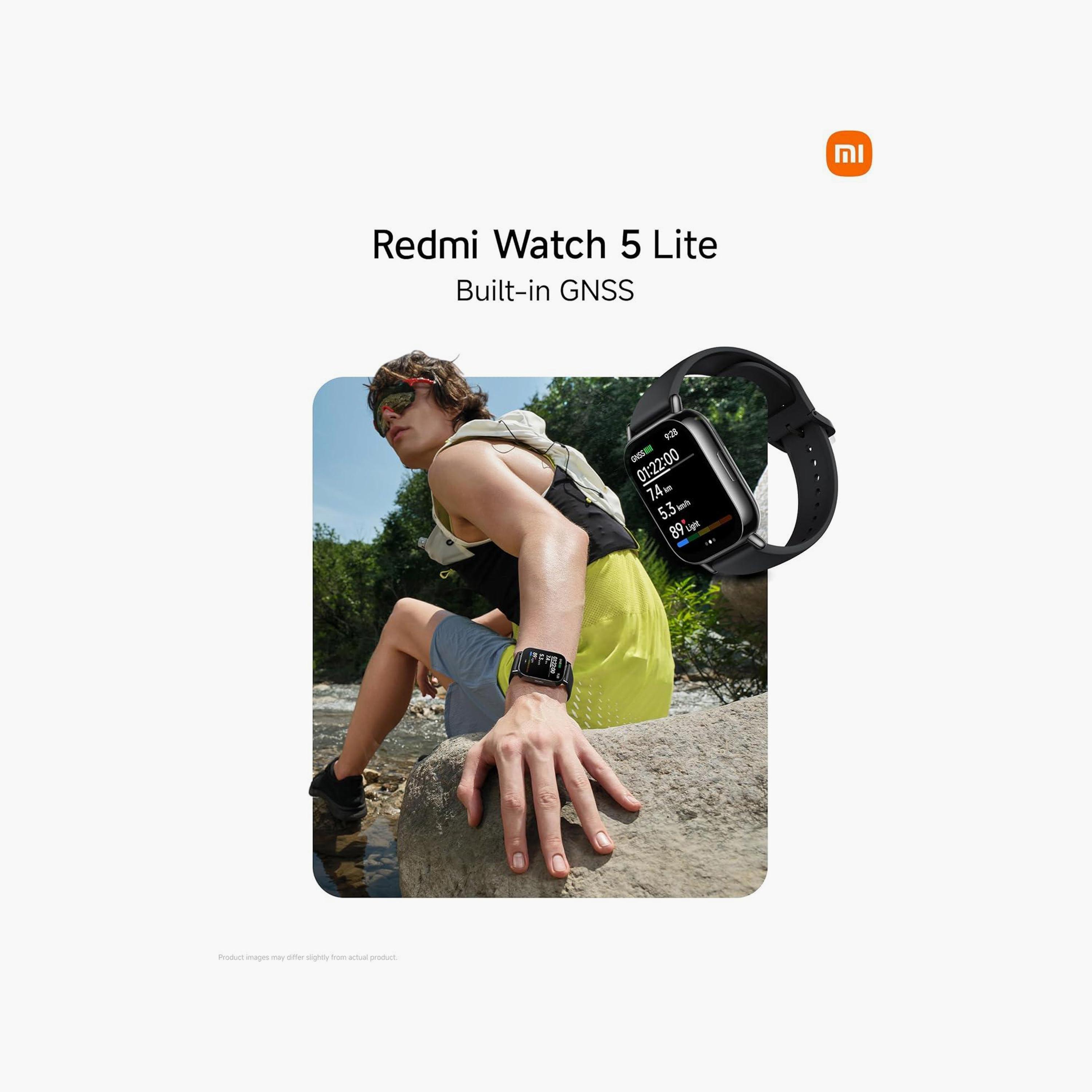 ساعة شاومي ريدمي 5 لايت الذكية باللون الذهبي الفاتح | M2352W1-electronics-smartwatches-image-6