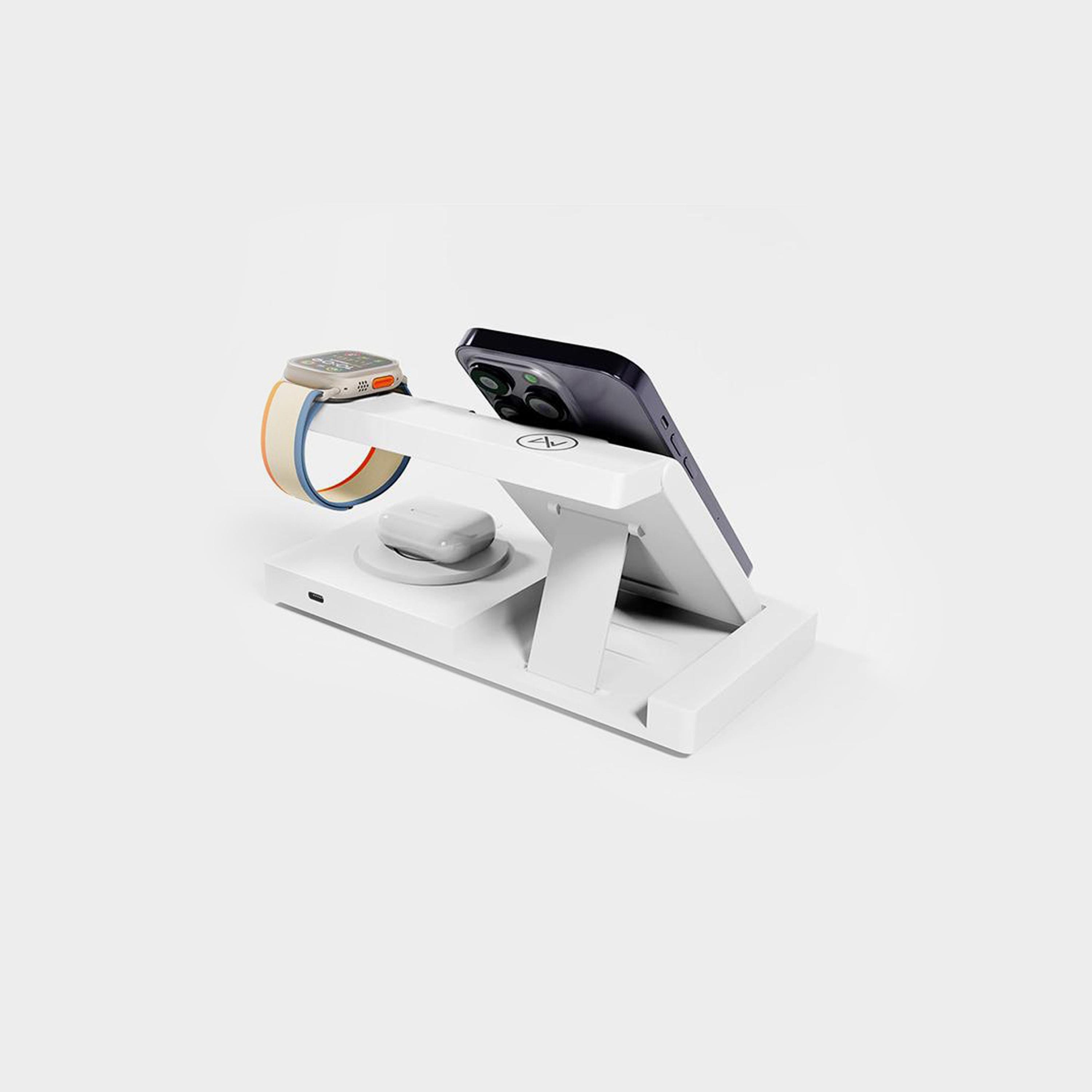 Max & Max Wireless Mobile Charging Station 3-in-1 | MXMMWC3N1-WHT-electronics-accessories-mobileaccesories-image-4