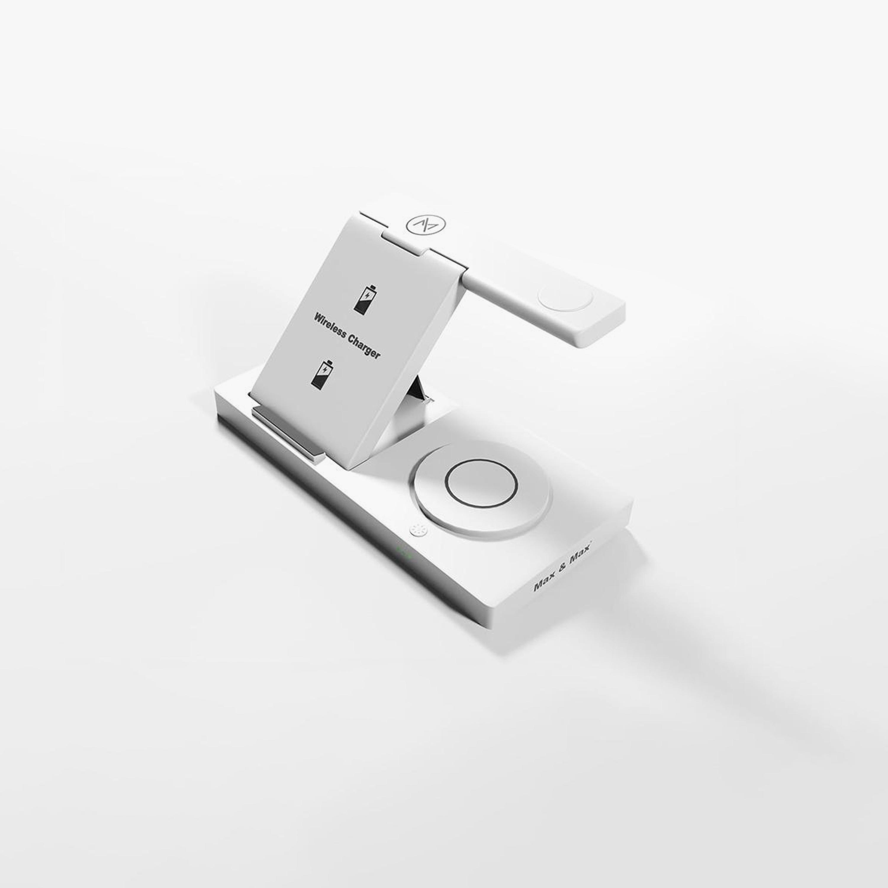 Max & Max Wireless Mobile Charging Station 3-in-1 | MXMMWC3N1-WHT-electronics-accessories-mobileaccesories-image-7