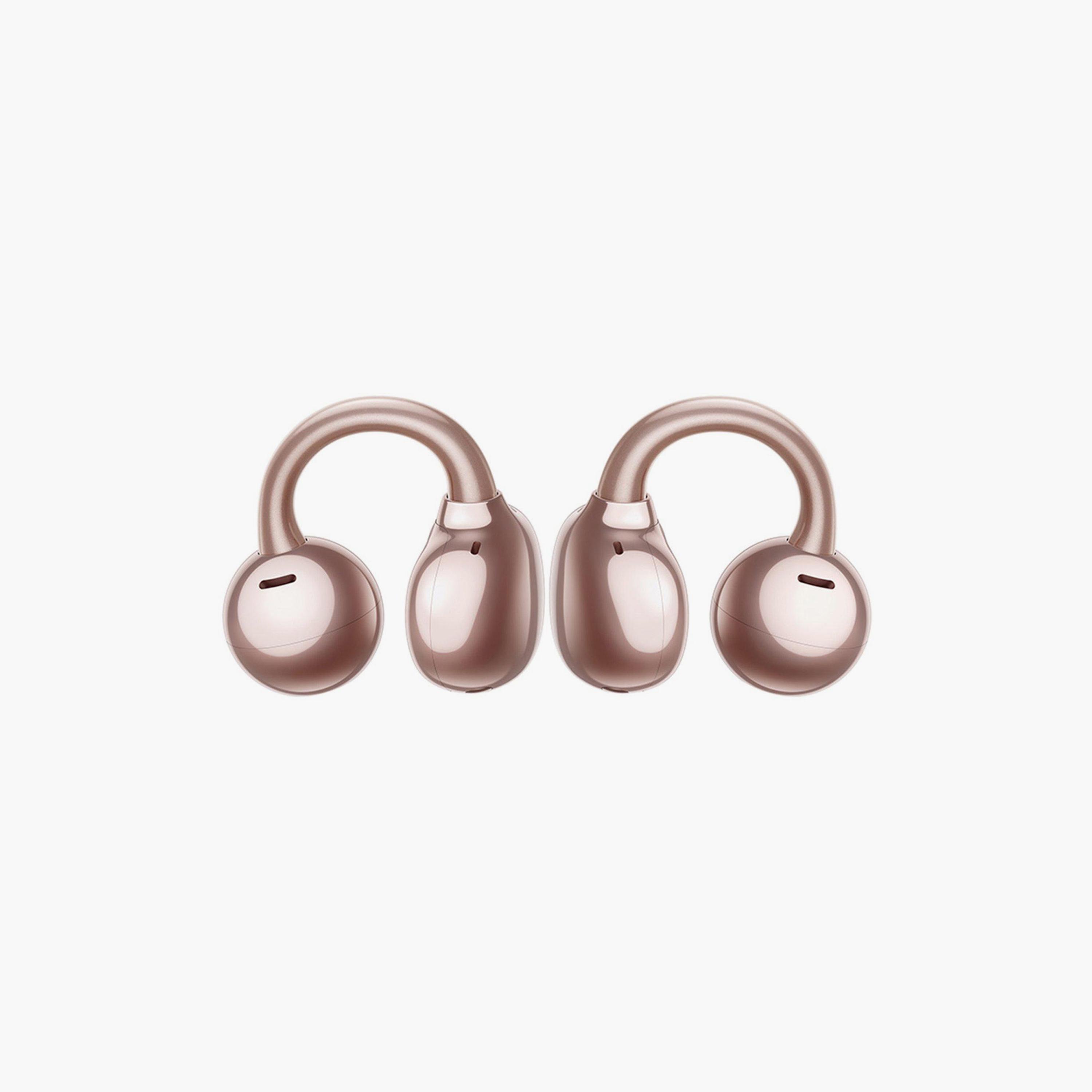سماعة هواوي فري كليب داخل الأذن بتقنية البلوتوث - لون ذهبي وردي | HUW-FREECLIP-RGLD-electronics-headphonesandearphones-image-4