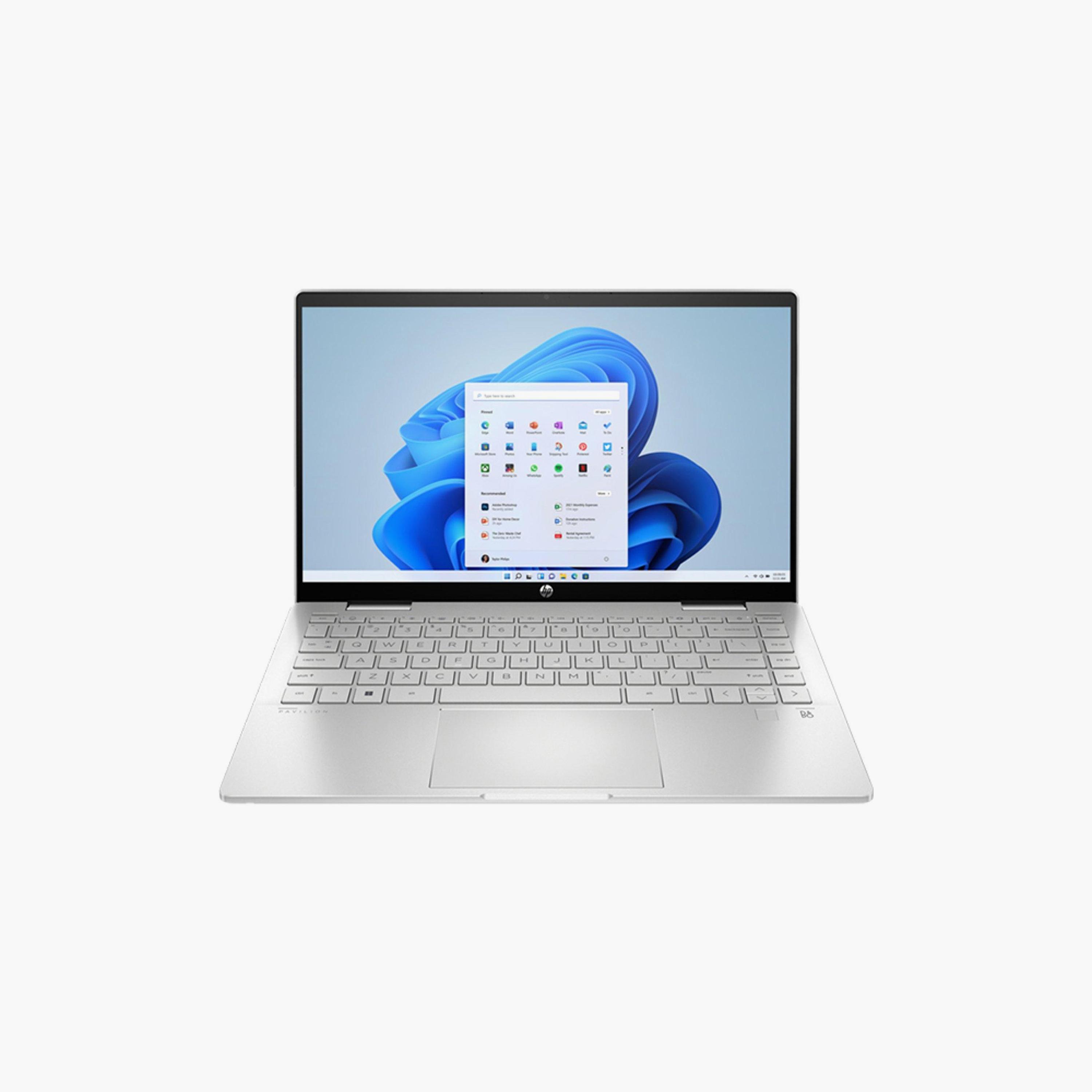 اتش بي بافيليون 2x1 x360 (2023) i7-1355U 14" عالي الدقة SSD 1 تيرا (RAM) 16ج آيريس Xe | 834W4EA-electronics-laptops-image-1