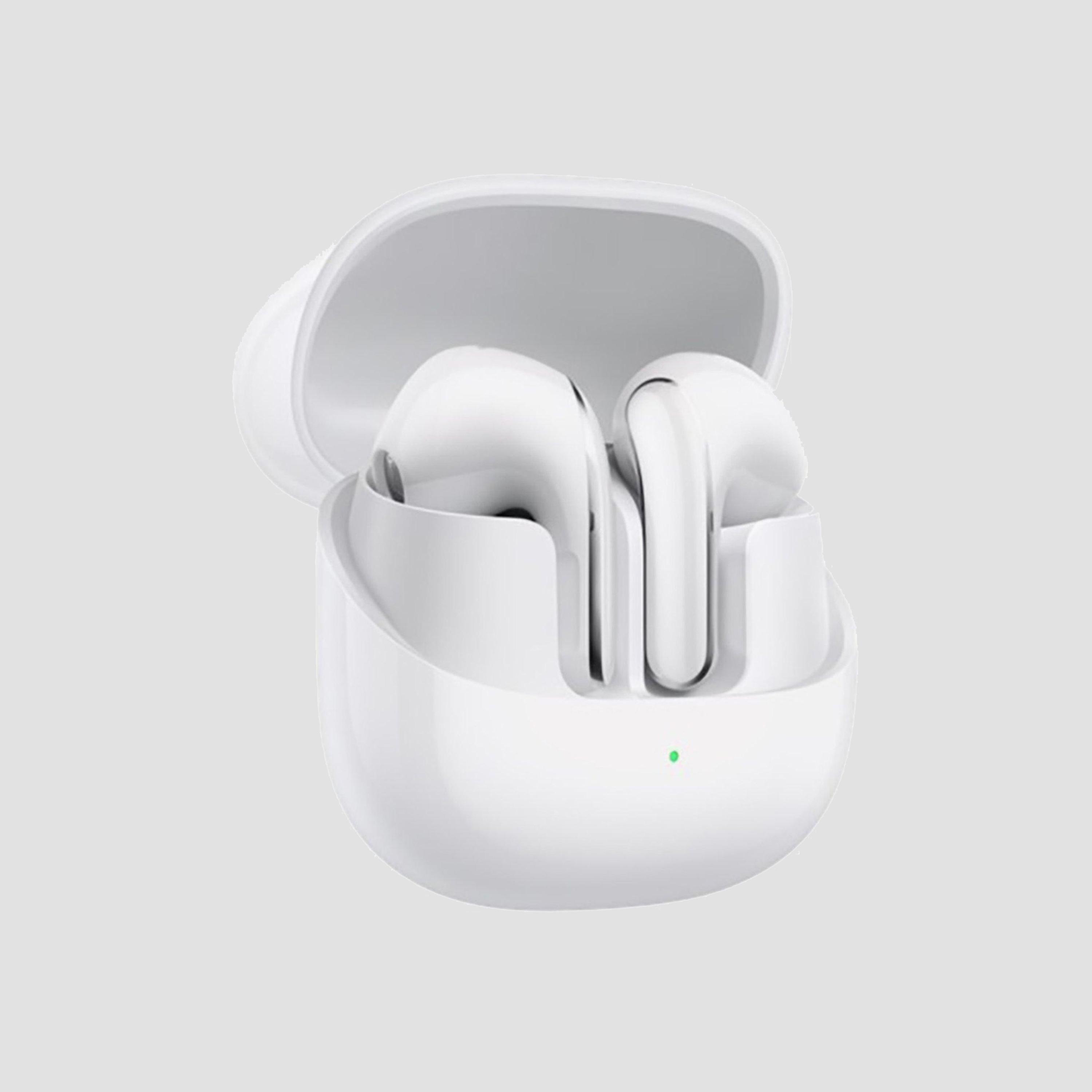 سماعات أذن شاومي اللاسلكية باللون الأبيض السيراميكي | Buds 5-electronics-headphonesandearphones-image-1