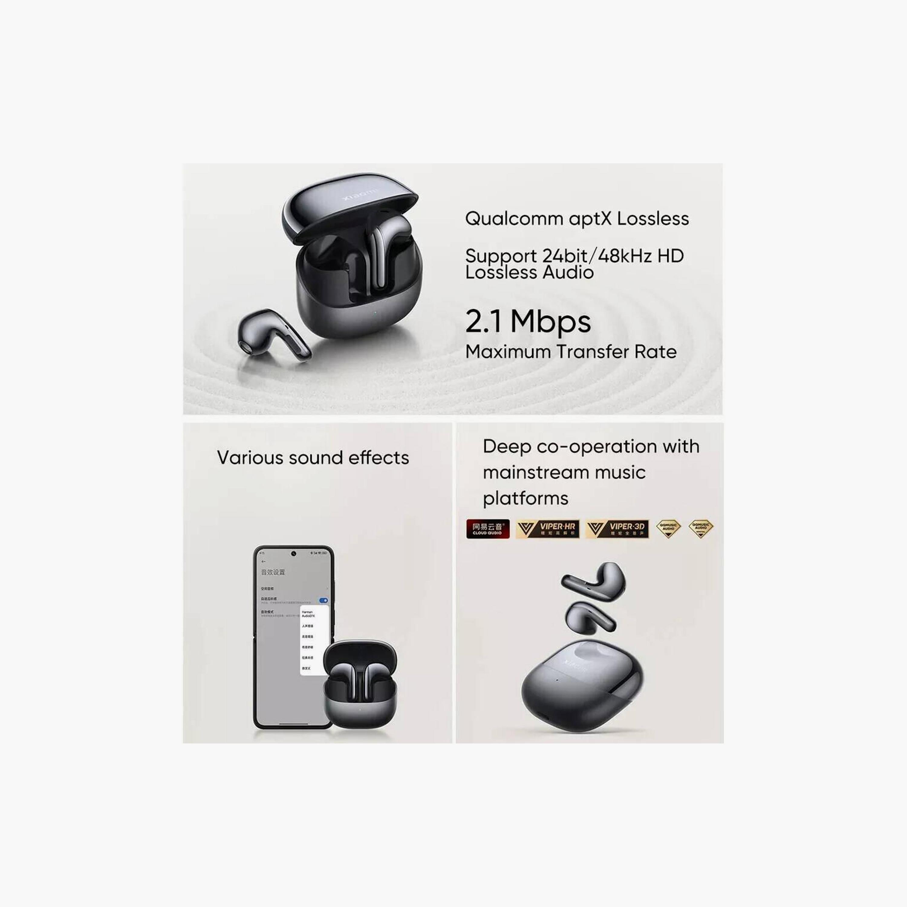 Xiaomi Wireless Earbuds Graphite Black | Buds 5-electronics-headphonesandearphones-image-5
