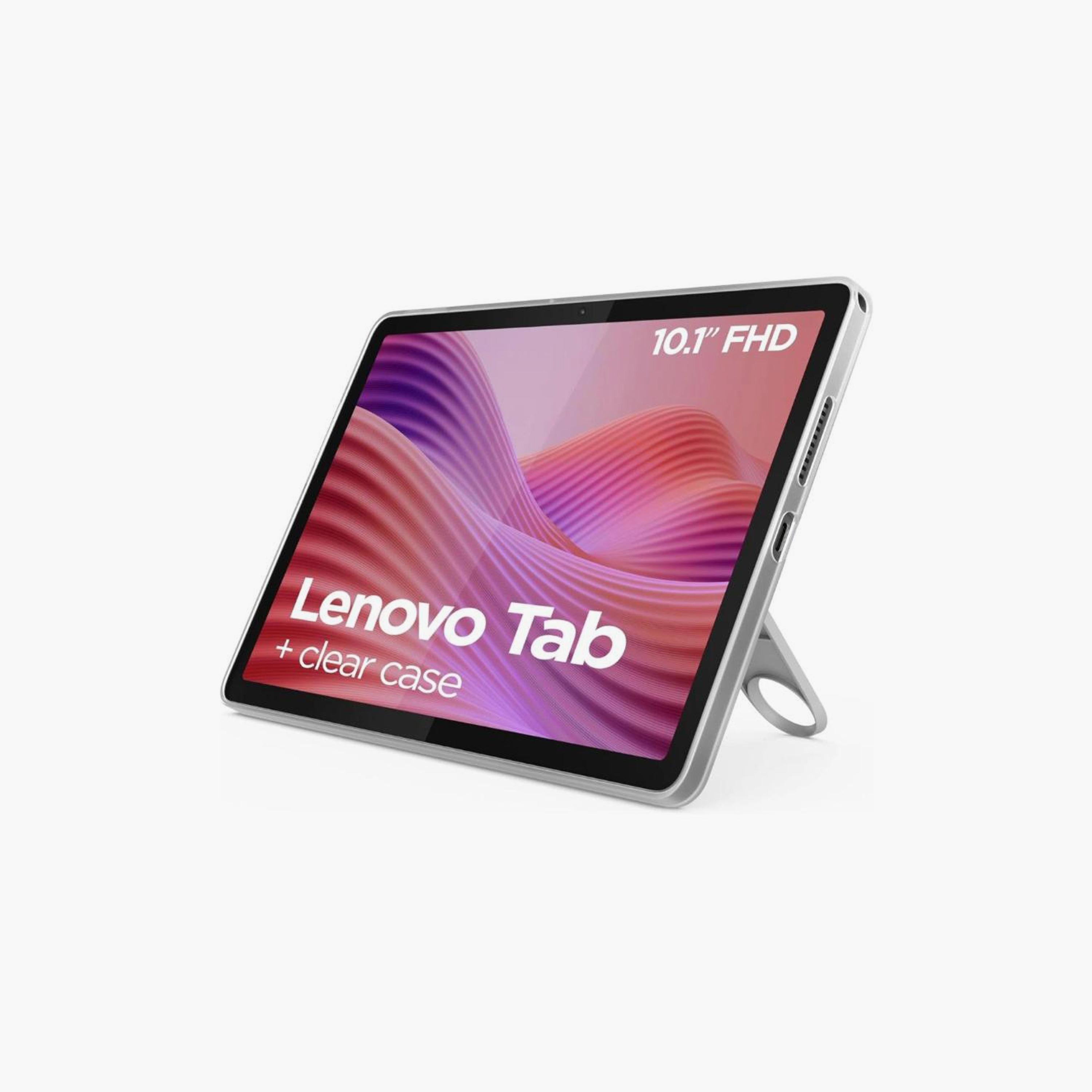 لينوفو تاب تي بي رمادي، 4 ج، 128 ج، 10.1 بوصة، واي فاي، LTE، غطاء شفاف | ZAEJ0000AE-electronics-tablets-image-1