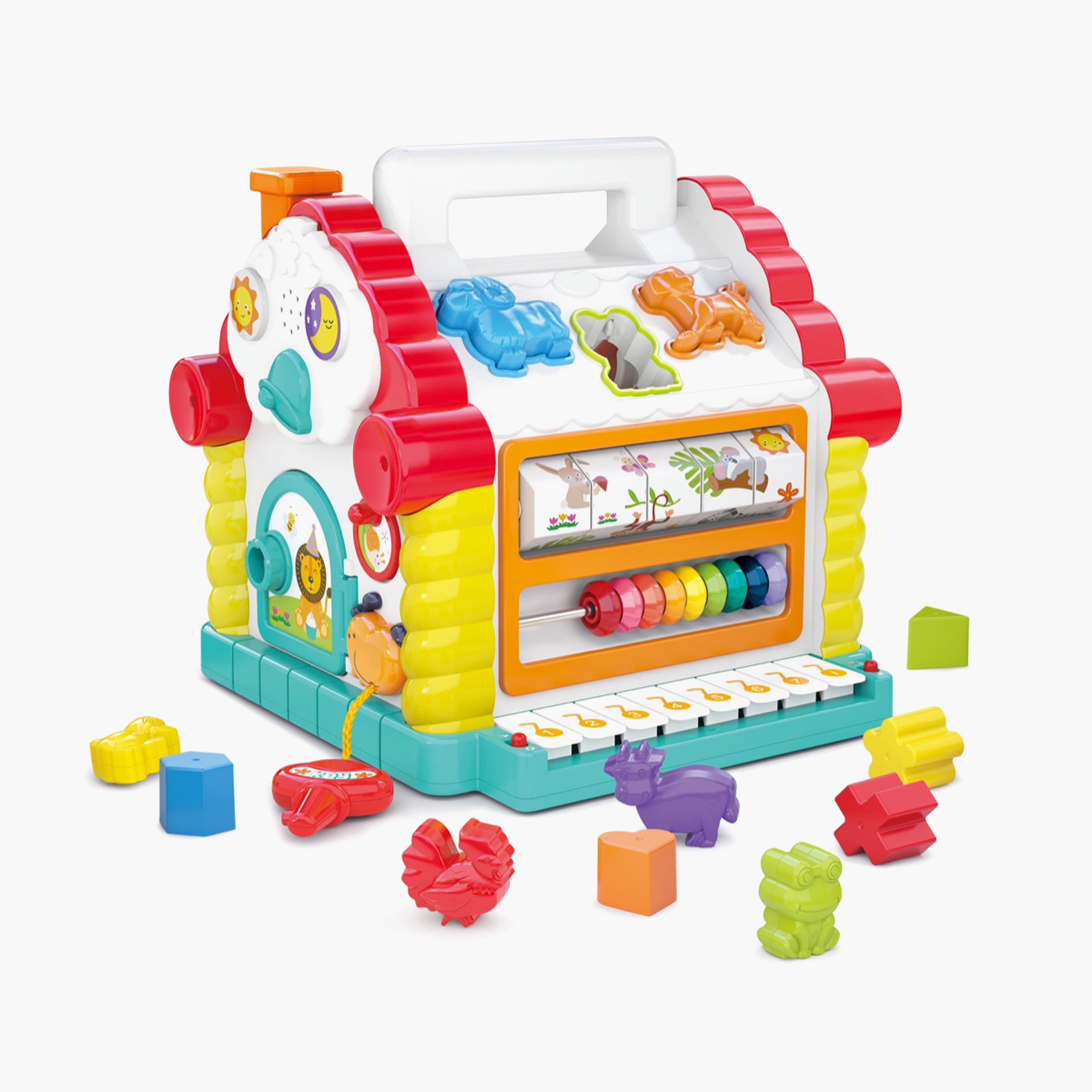 Hola Activity House Shape Sorter with Animal Sound and Music - 18 Months+