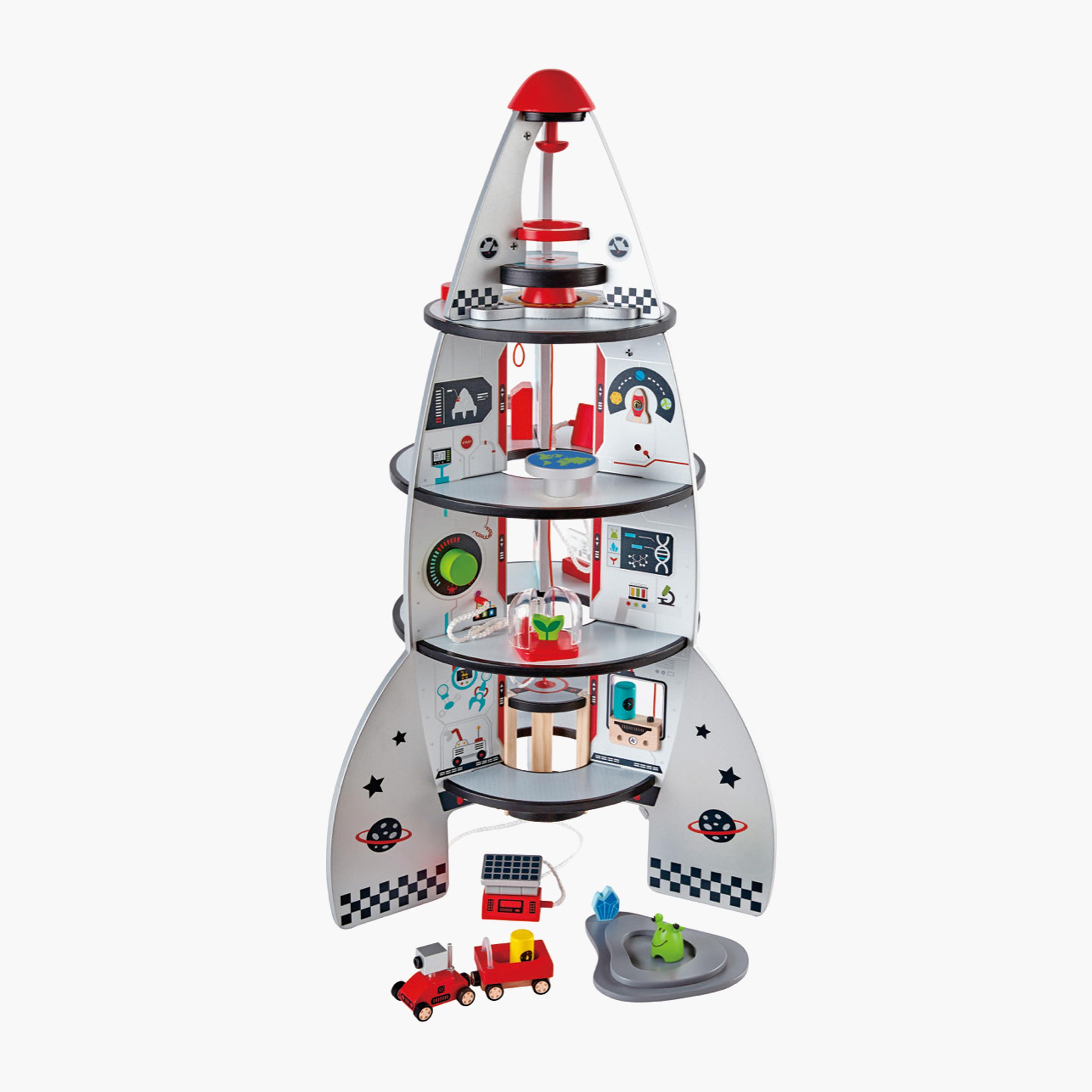 HAPE 20-Piece Four-Stage Rocket Ship Set