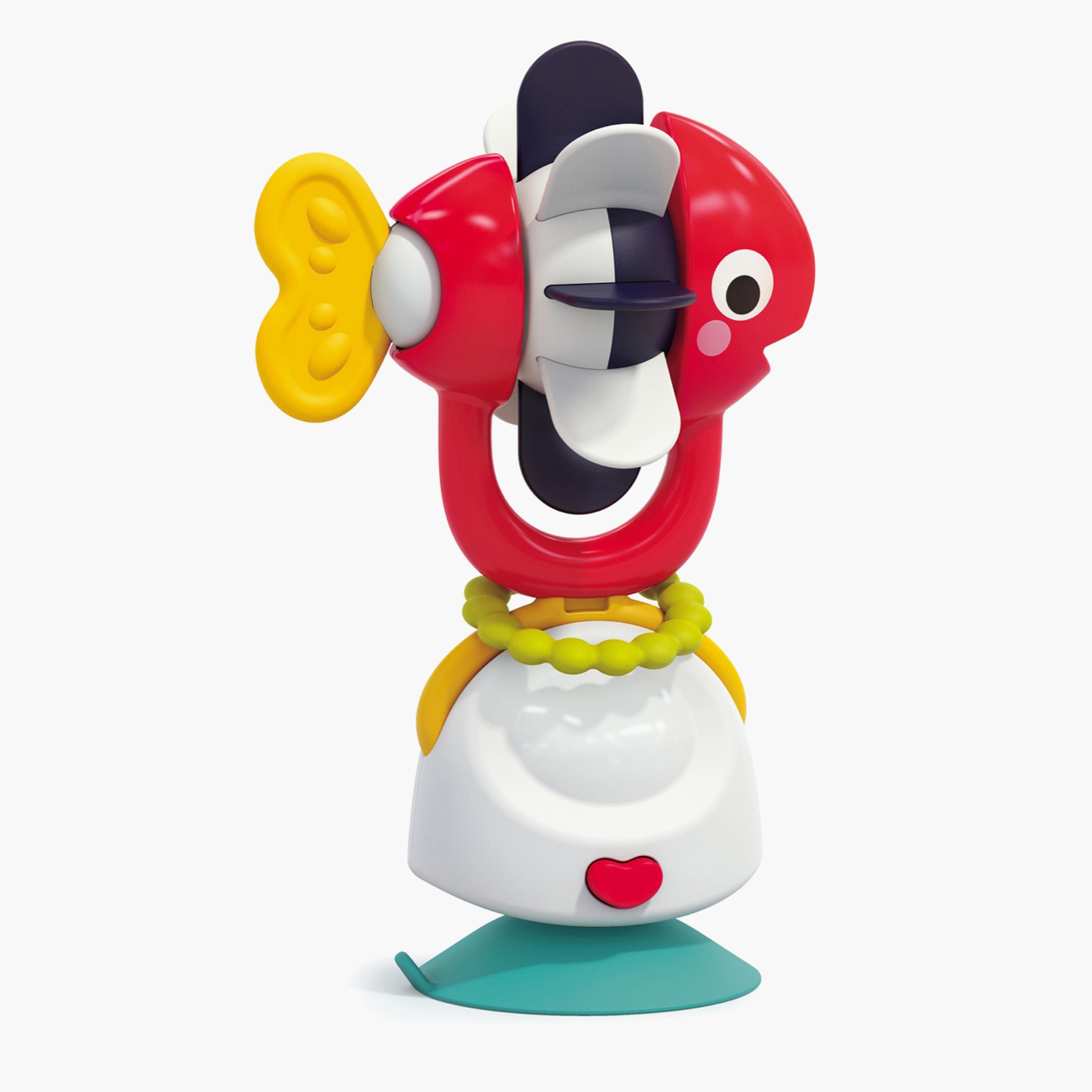 Hola 2-in-1 Highchair Fish Baby Rattle Suction Toy - 6 Months+
