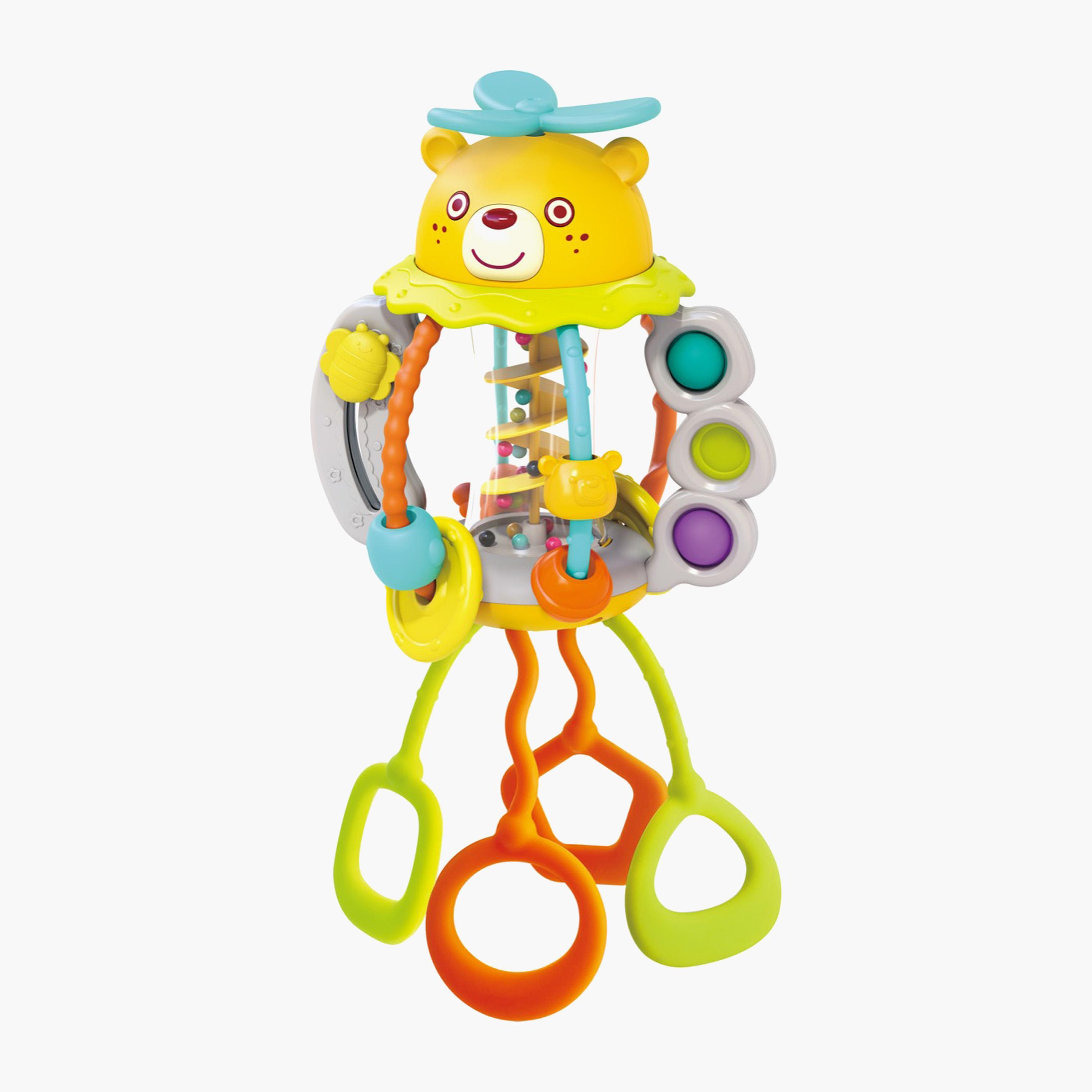 Hola Shake & Pull Busy Ball Toy - 6 Months+