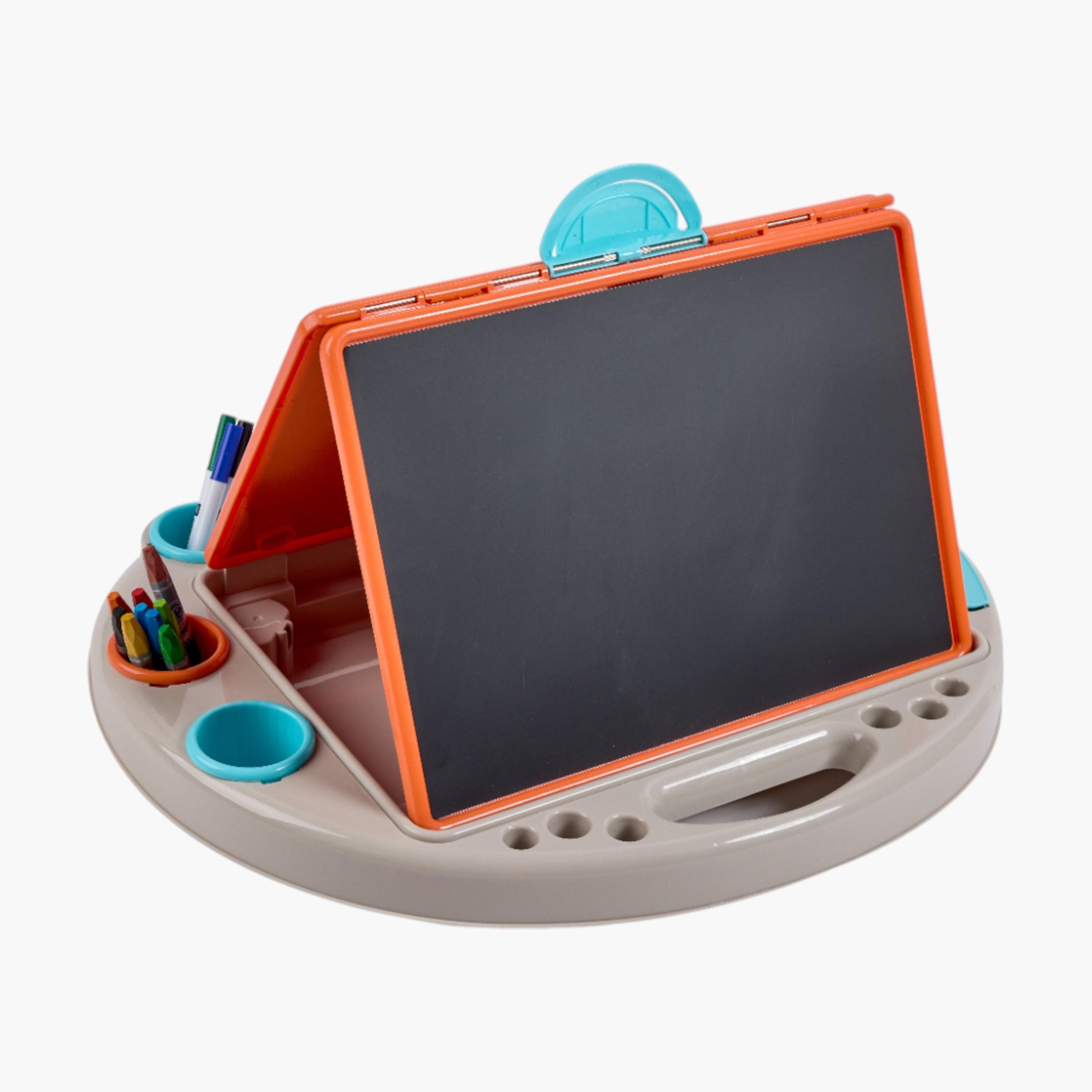 Eurekakids 4-in-1 Foldable Art Table with Accessories