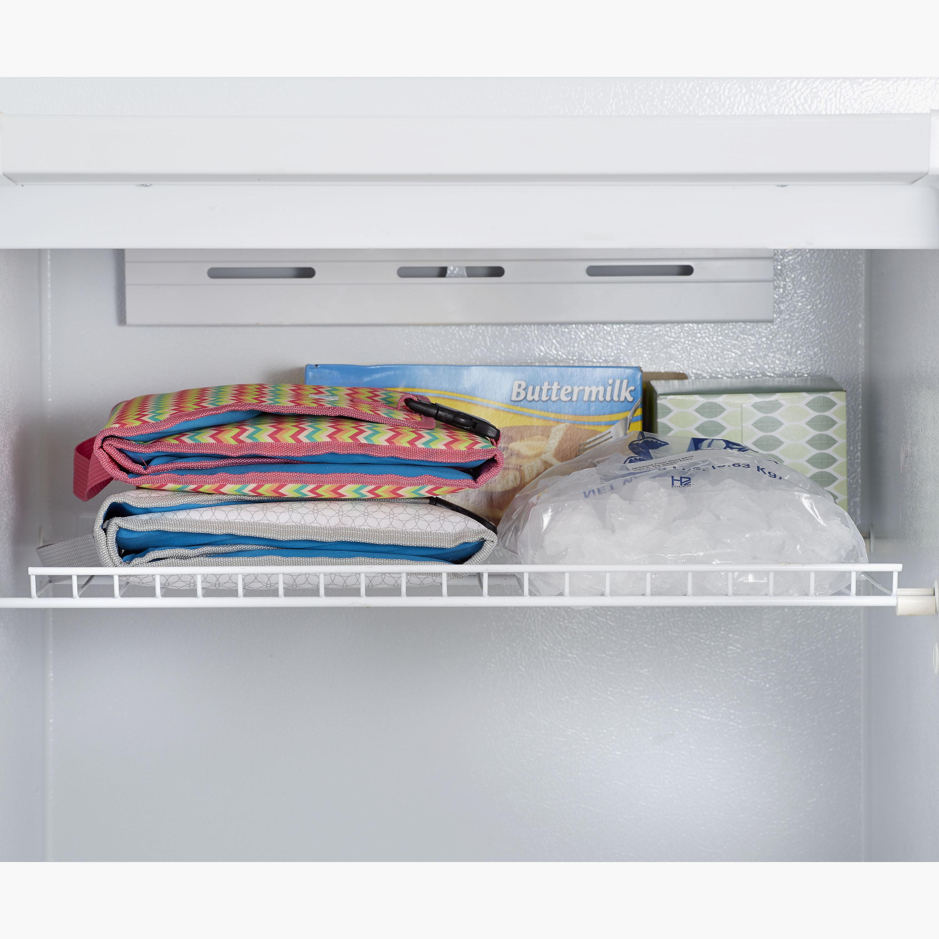 Cool Carats Geometric Printed Car Seat Cooler - Grey & White-baby-gear-carseats-image-4