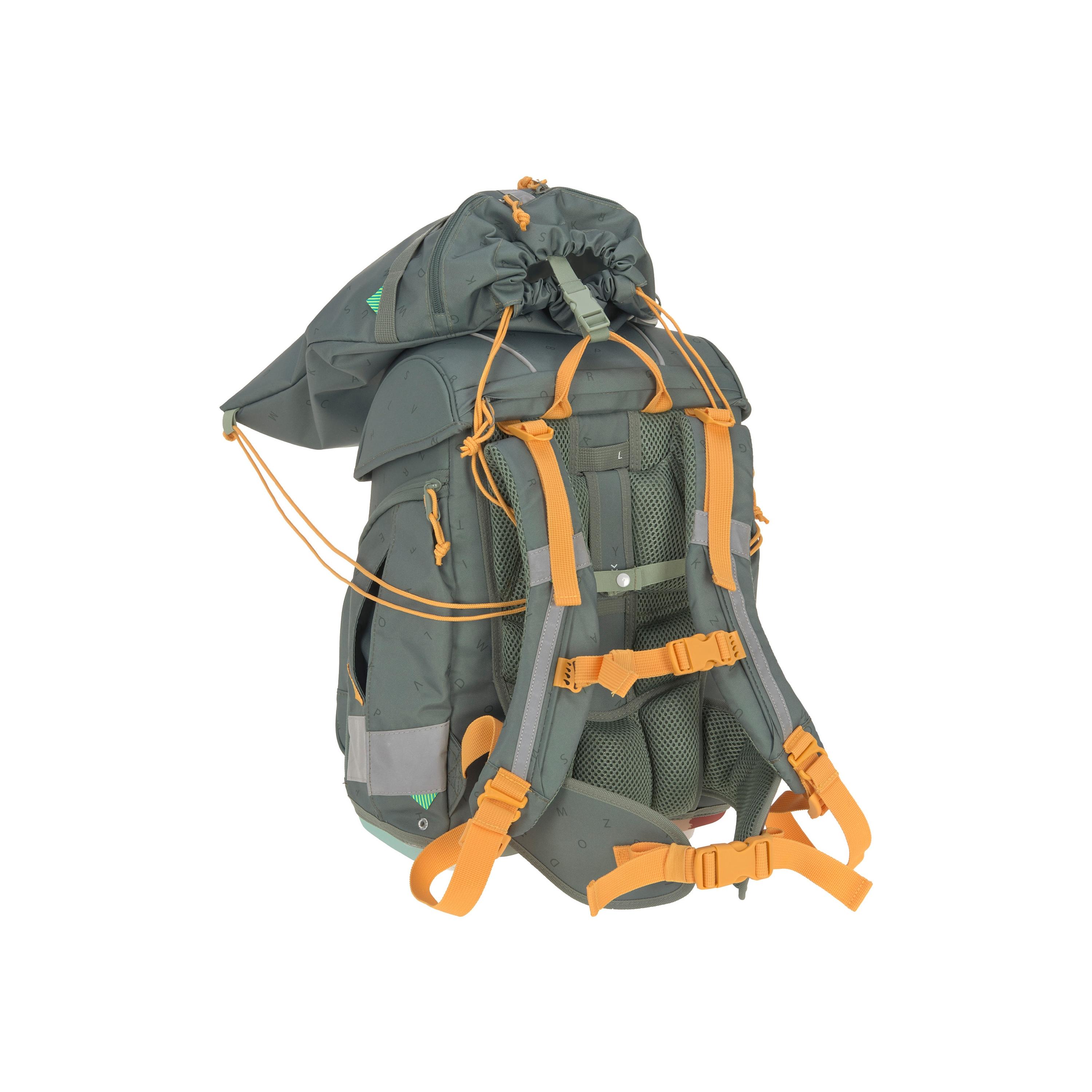 LASSIG BOXY Letters Printed Unique School Bag Set - Green - 21 Litre-school-bagsandbackpacks-sets-image-12