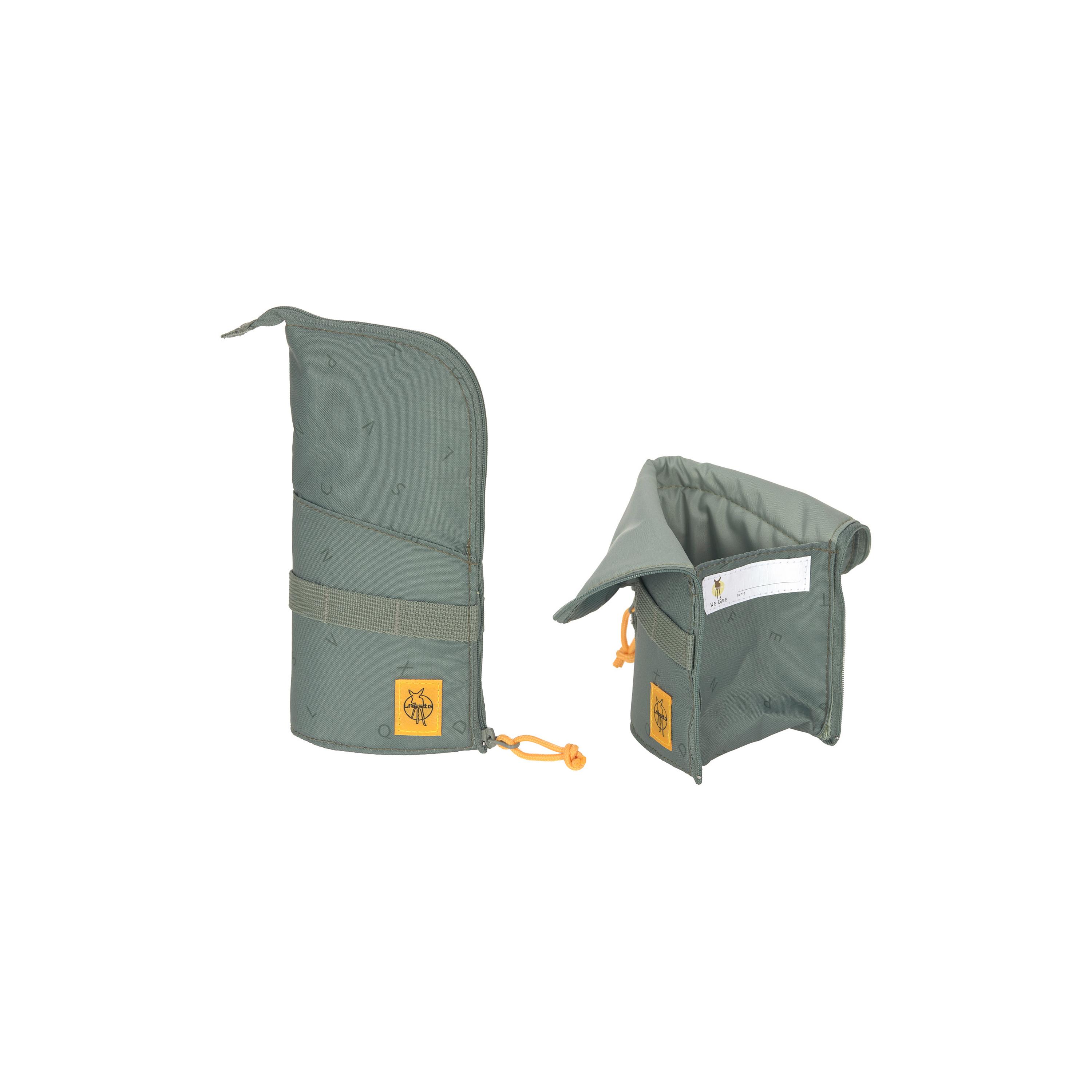LASSIG BOXY Letters Printed Unique School Bag Set - Green - 21 Litre-school-bagsandbackpacks-sets-image-3