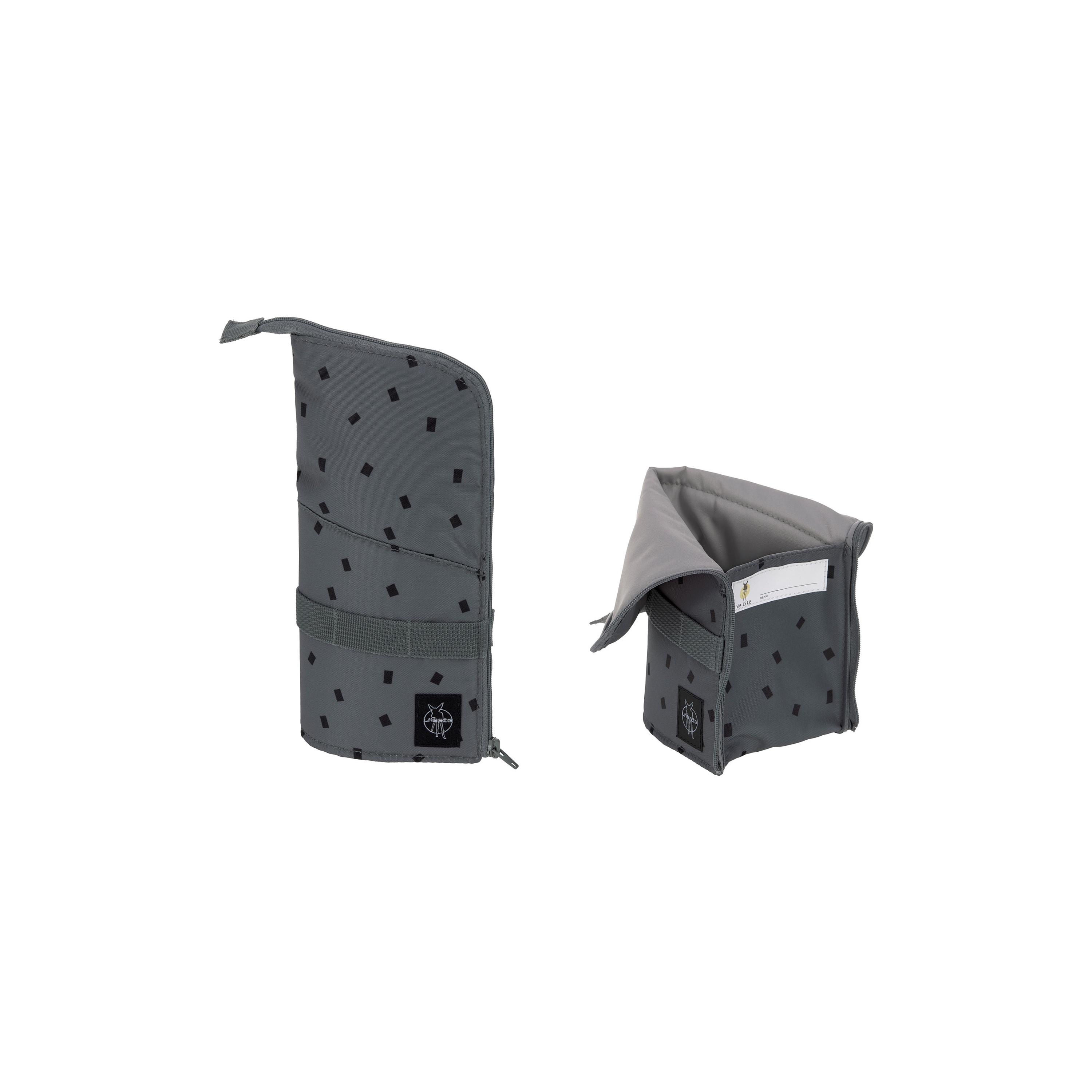 LASSIG BOXY Speckles Printed Unique School Bag Set - Anthracite Grey - 21 Litre-school-bagsandbackpacks-sets-image-3