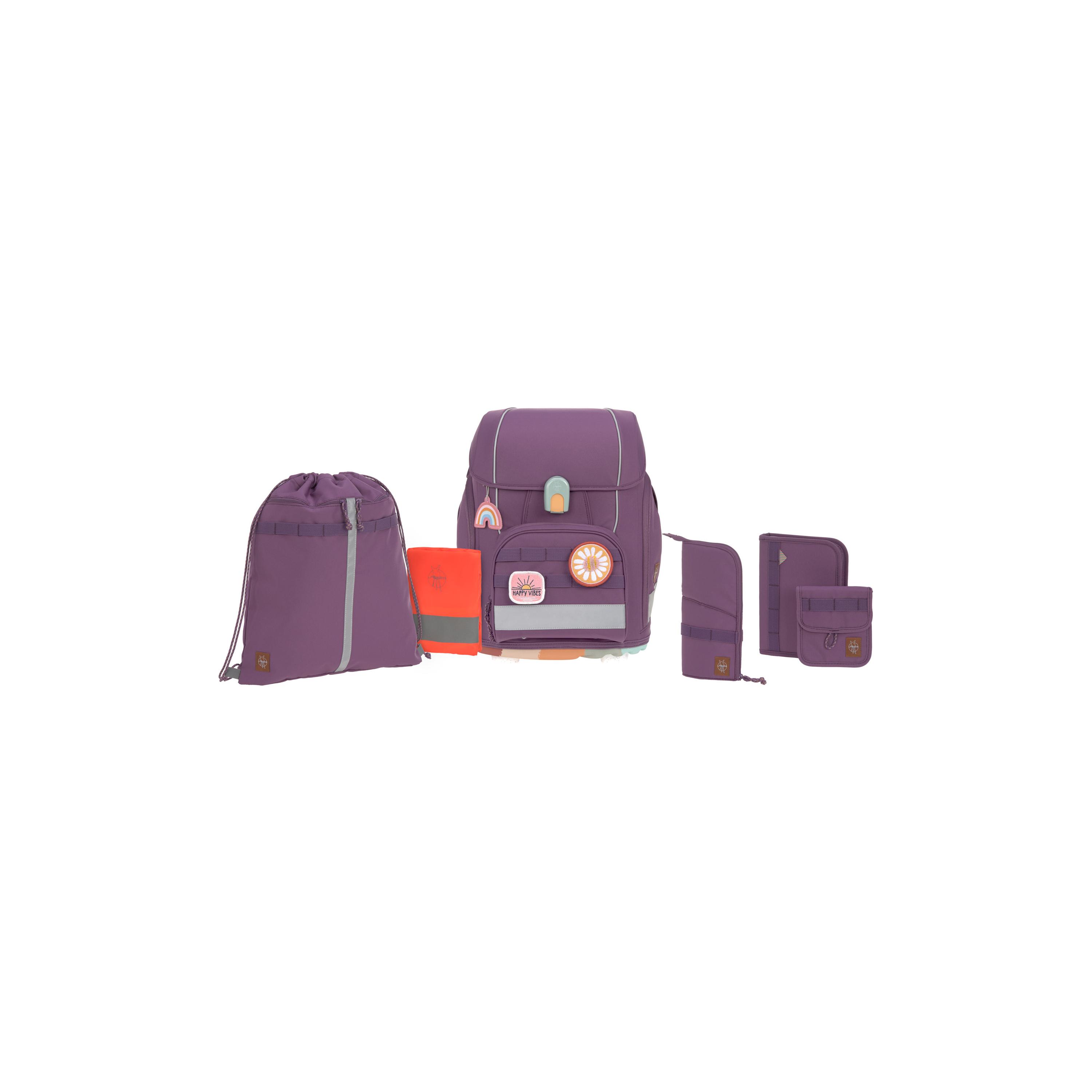 LASSIG BOXY 7-Piece Unique School Bag Set -21 Litre-school-bagsandbackpacks-sets-image-1