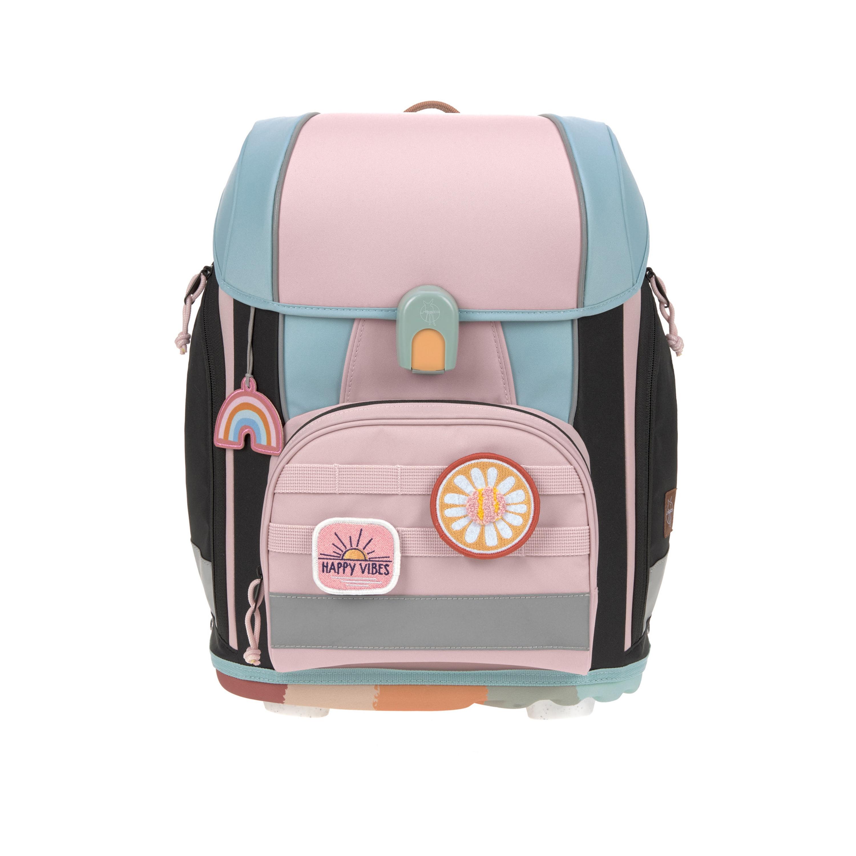 LASSIG BOXY 7-Piece Unique School Bag Set - Blue & Black - 21 Litre-school-bagsandbackpacks-sets-image-5