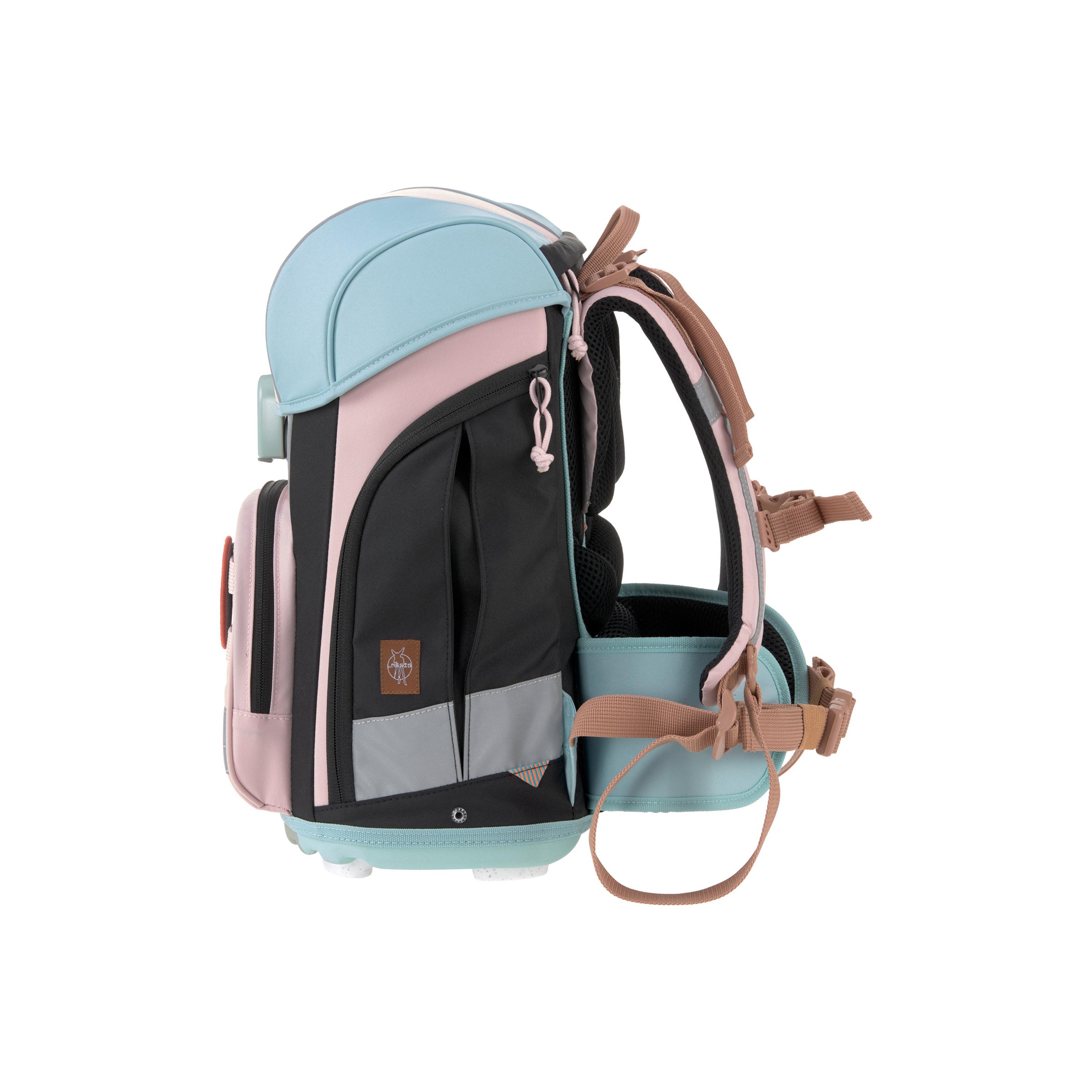 LASSIG BOXY 7-Piece Unique School Bag Set - Blue & Black - 21 Litre-school-bagsandbackpacks-sets-image-9