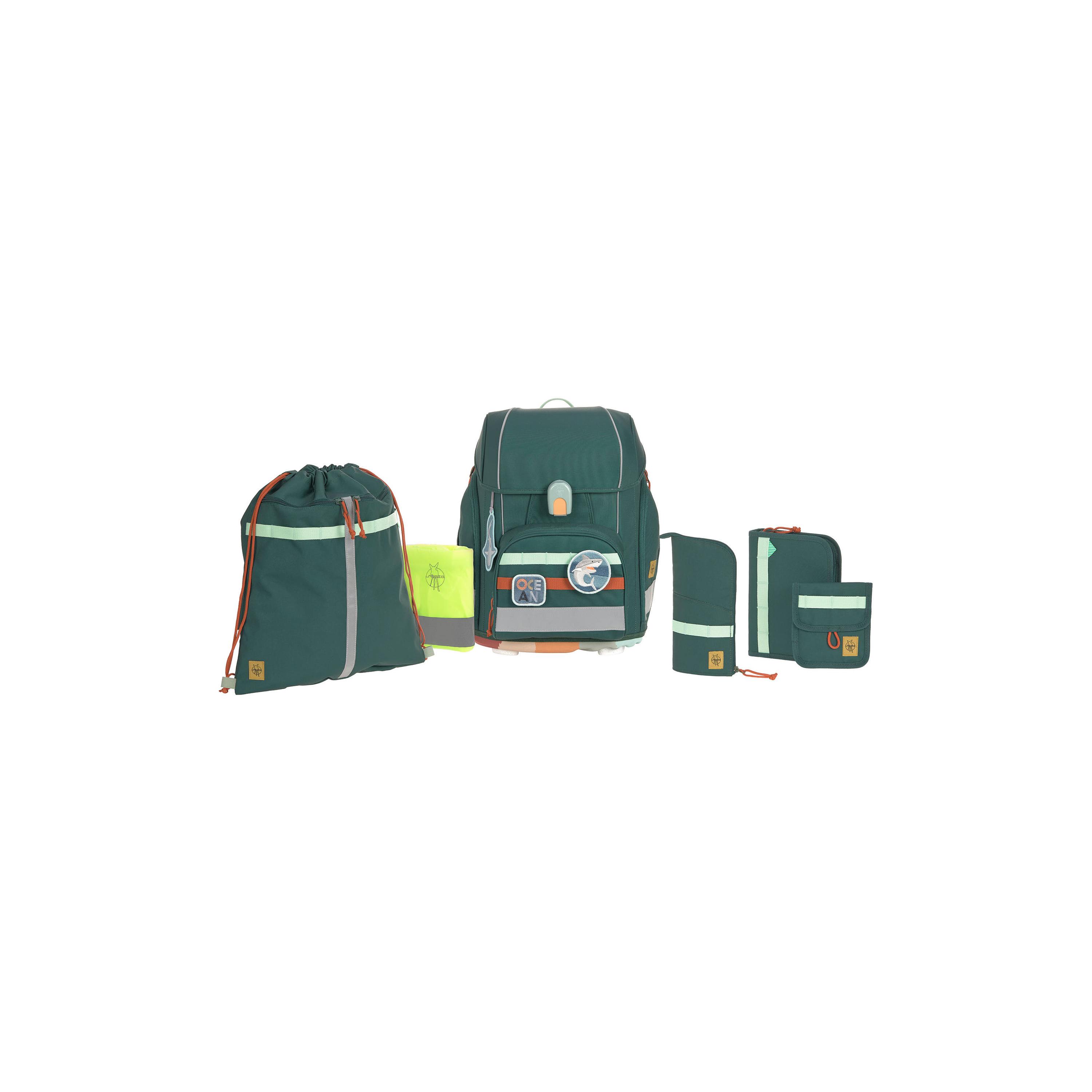 LASSIG BOXY 7-Piece Unique School Bag Set -21 Litre-school-bagsandbackpacks-sets-image-1