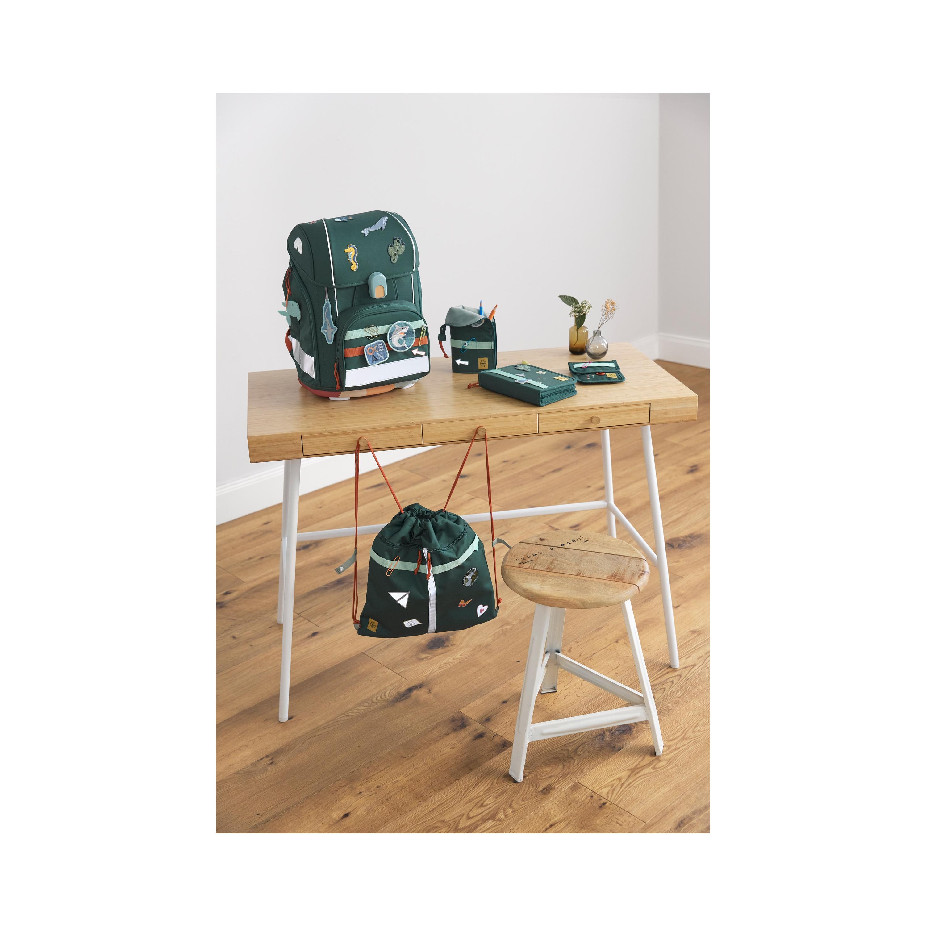 LASSIG BOXY 7-Piece Unique School Bag Set -21 Litre-school-bagsandbackpacks-sets-image-5