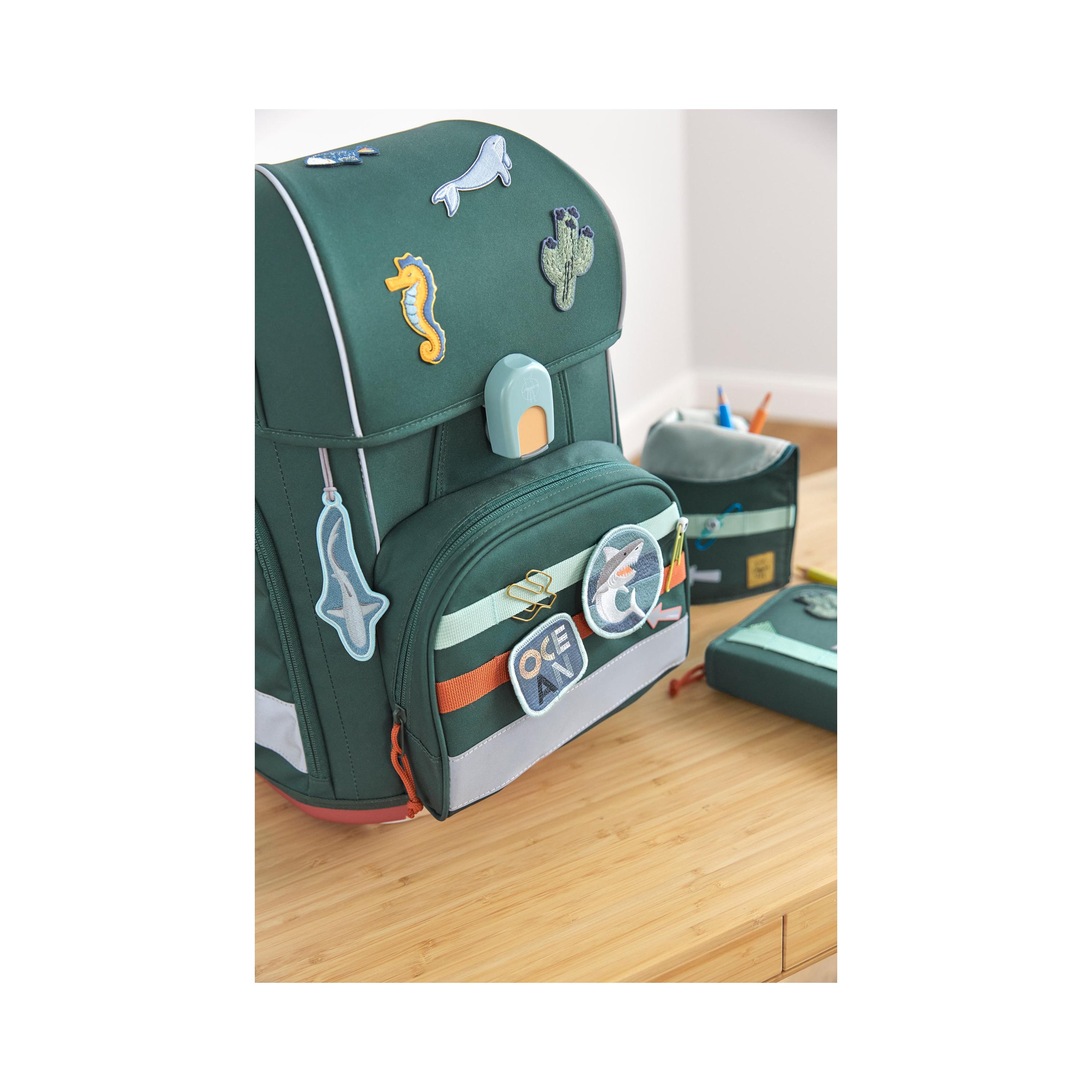 LASSIG BOXY 7-Piece Unique School Bag Set -21 Litre-school-bagsandbackpacks-sets-image-7