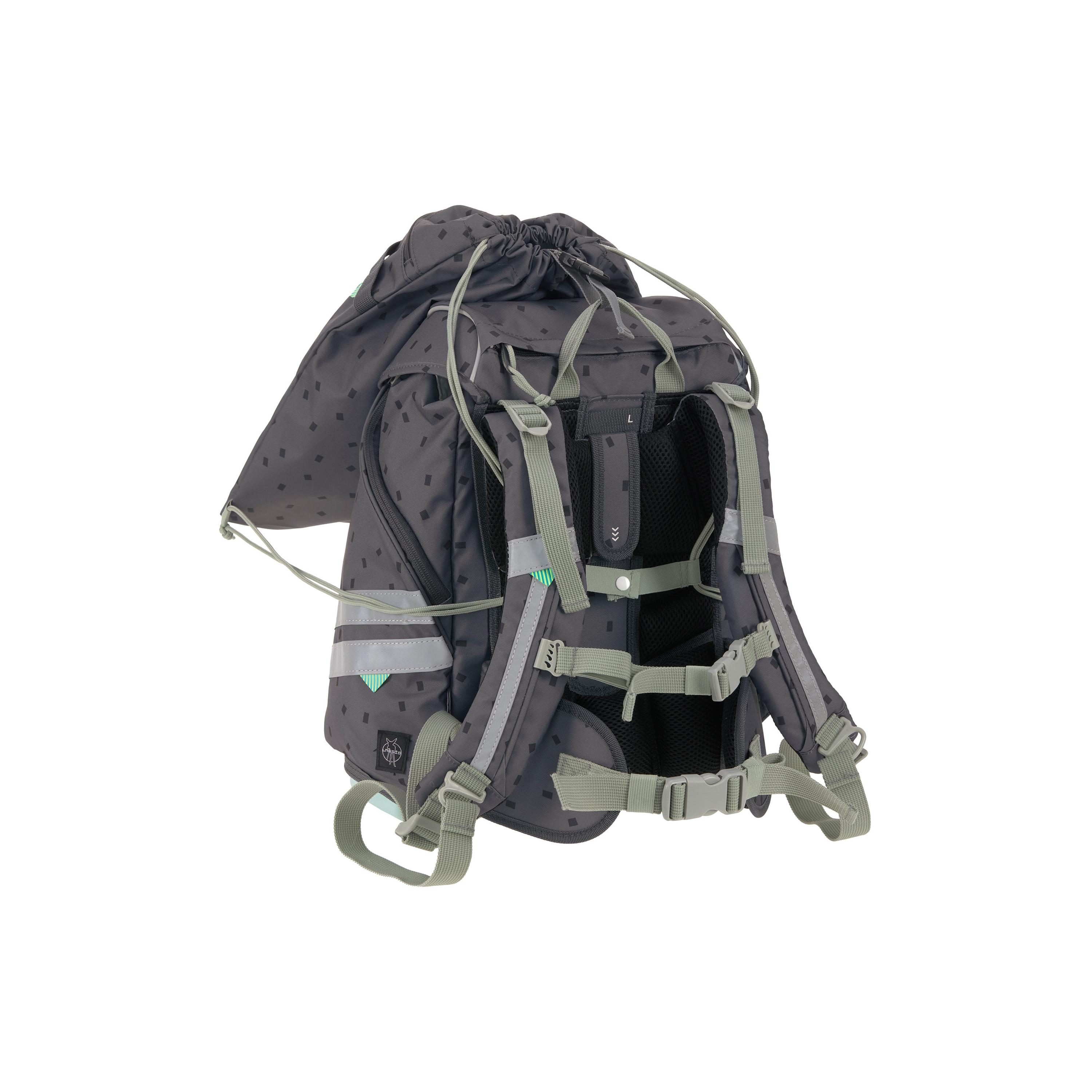 LASSIG FLEXY 7-Piece Unique School Bag Set - Speckles Anthracite - 19 Litre-school-bagsandbackpacks-sets-image-12