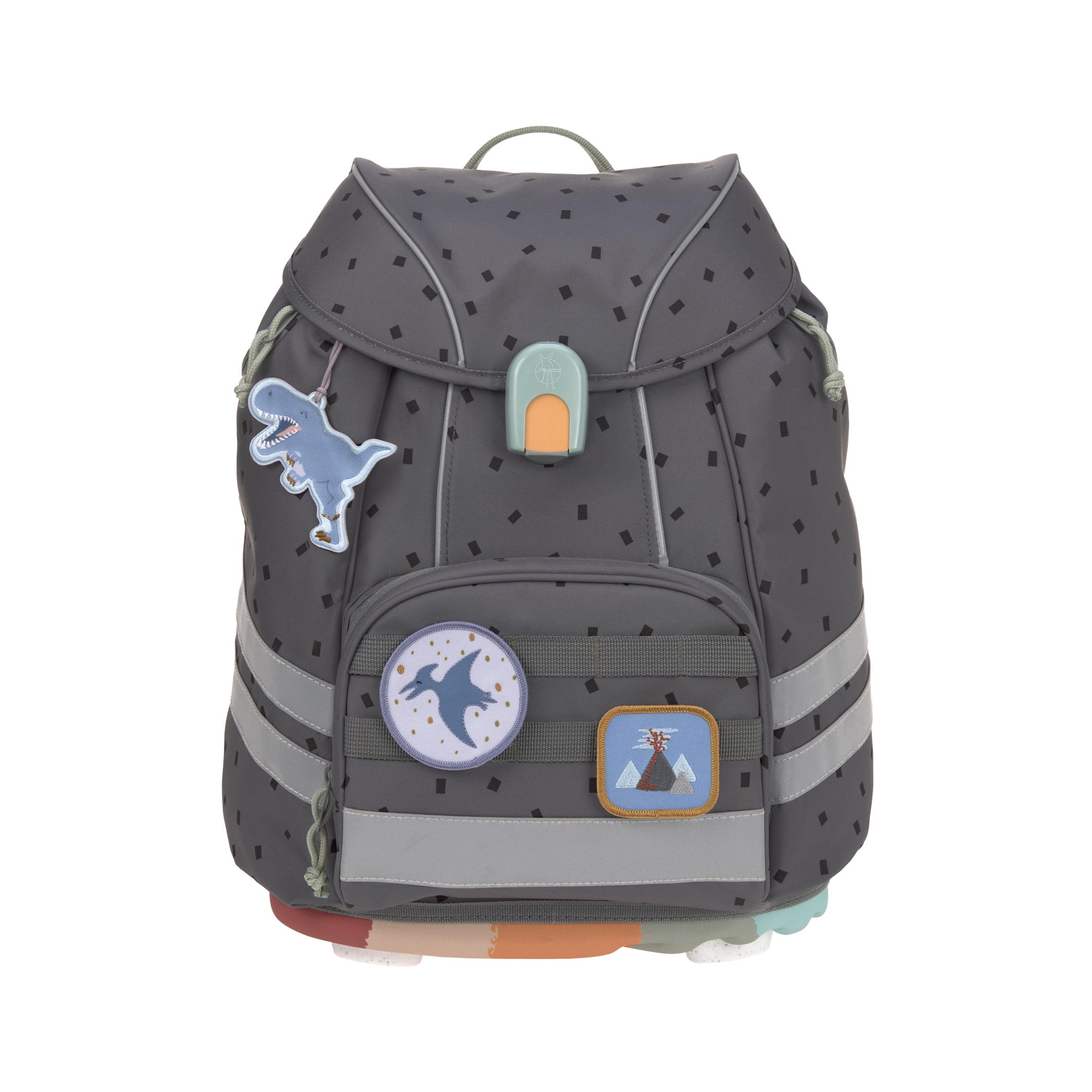 LASSIG FLEXY 7-Piece Unique School Bag Set - Speckles Anthracite - 19 Litre-school-bagsandbackpacks-sets-image-6