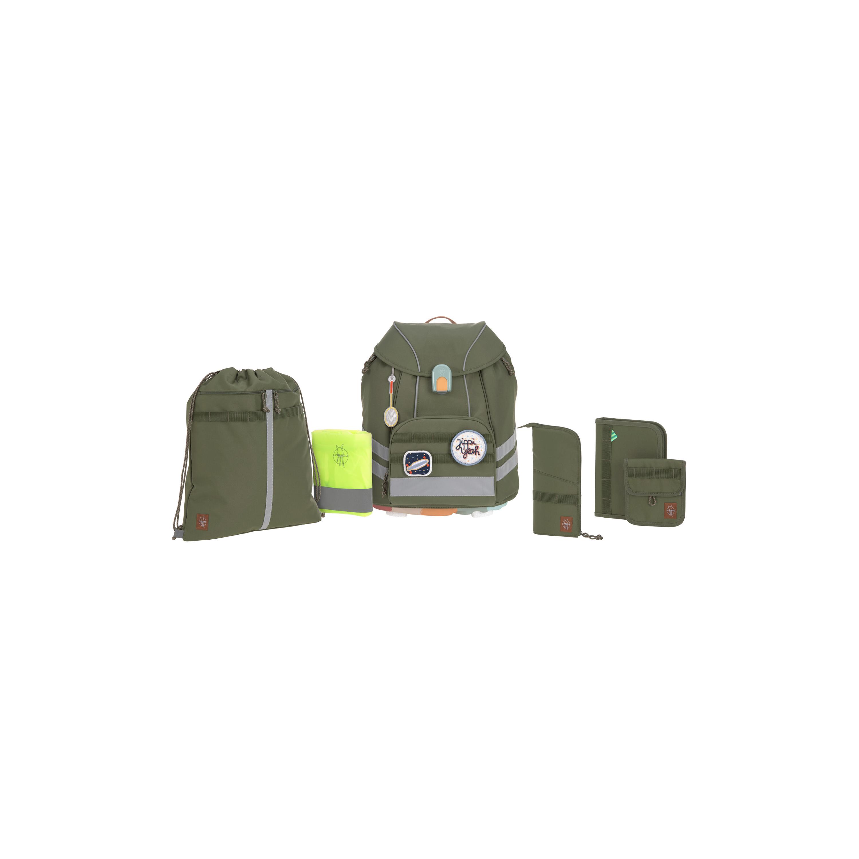 LASSIG FLEXY 7-Piece Unique School Bag Set - 19 Litre-school-bagsandbackpacks-sets-image-1