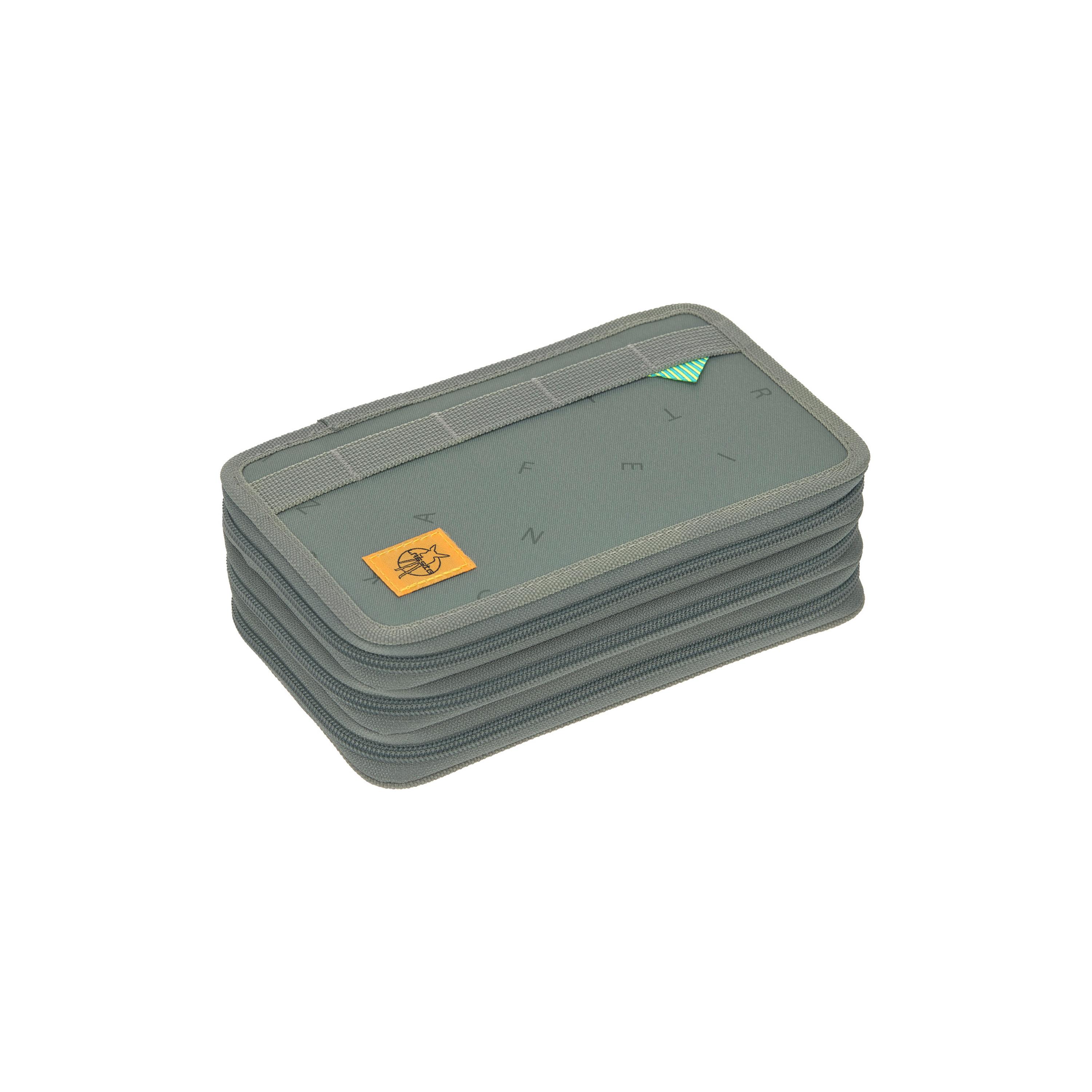 LASSIG Unique Triple Pencil Case - Green-school-stationery-pencilcases-image-1