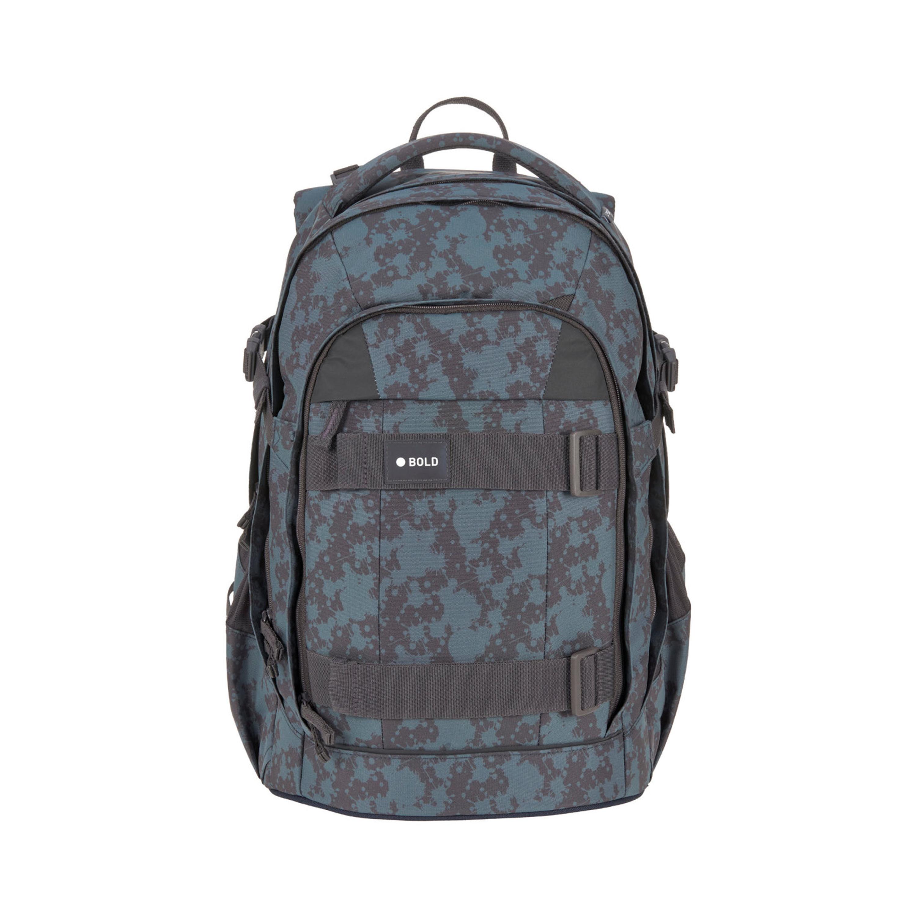 LASSIG BOLD Spots Printed Origin School Backpack - Blue - 30 Litre-school-bagsandbackpacks-backpacks-image-1