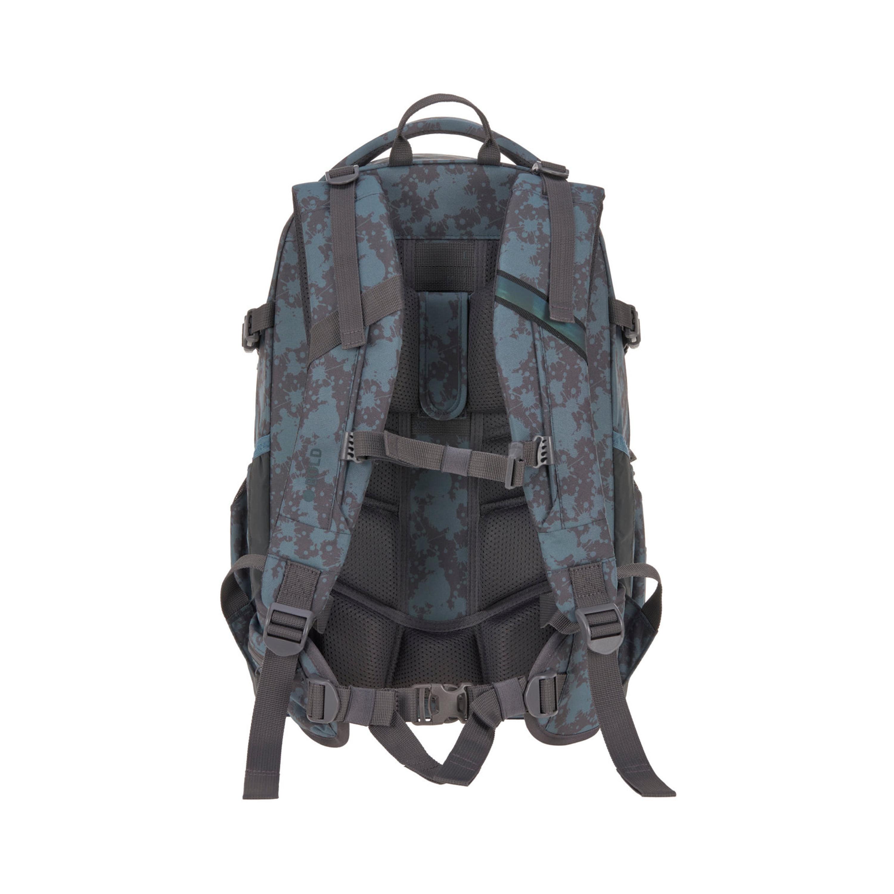 LASSIG BOLD Spots Printed Origin School Backpack - Blue - 30 Litre-school-bagsandbackpacks-backpacks-image-3