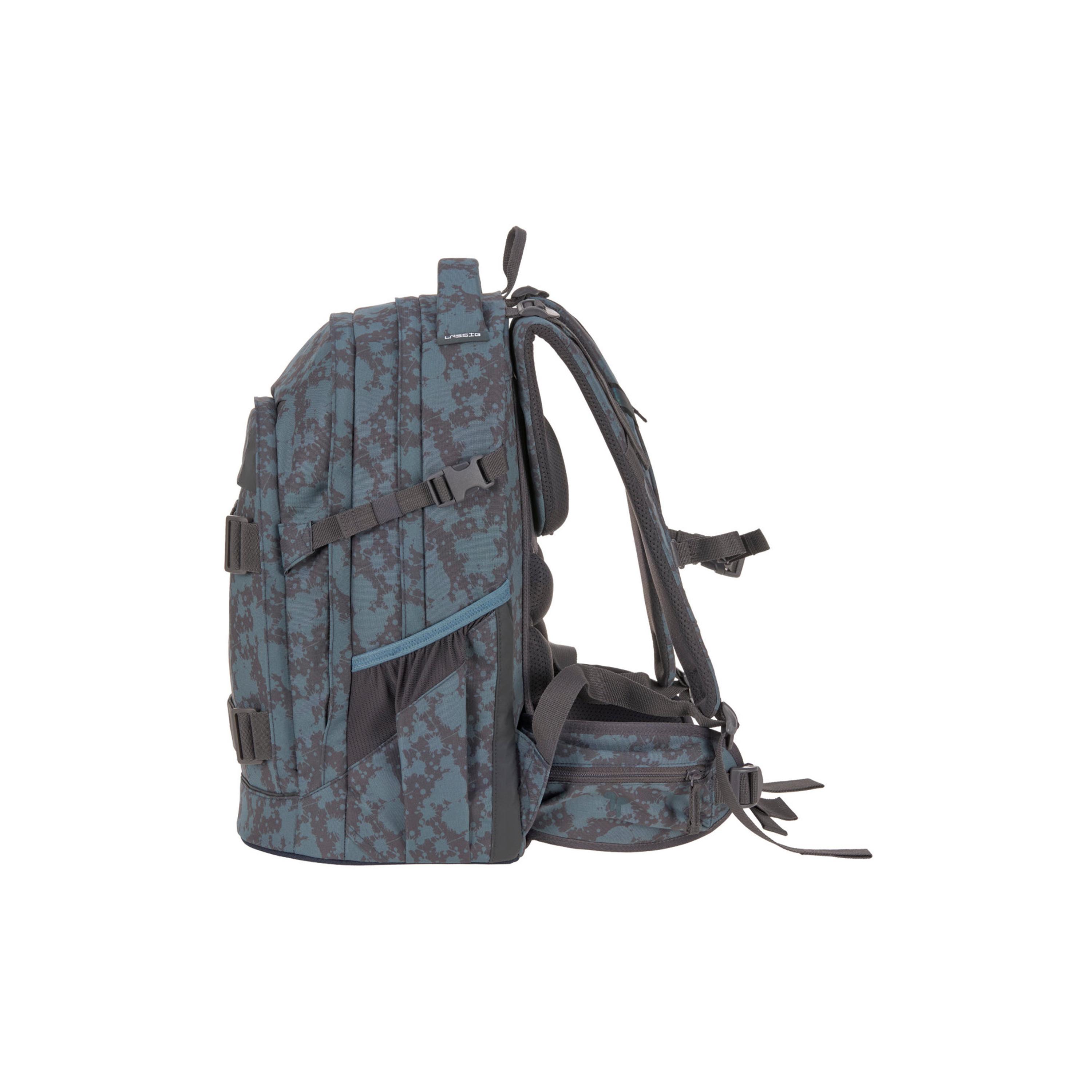 LASSIG BOLD Spots Printed Origin School Backpack - Blue - 30 Litre-school-bagsandbackpacks-backpacks-image-6