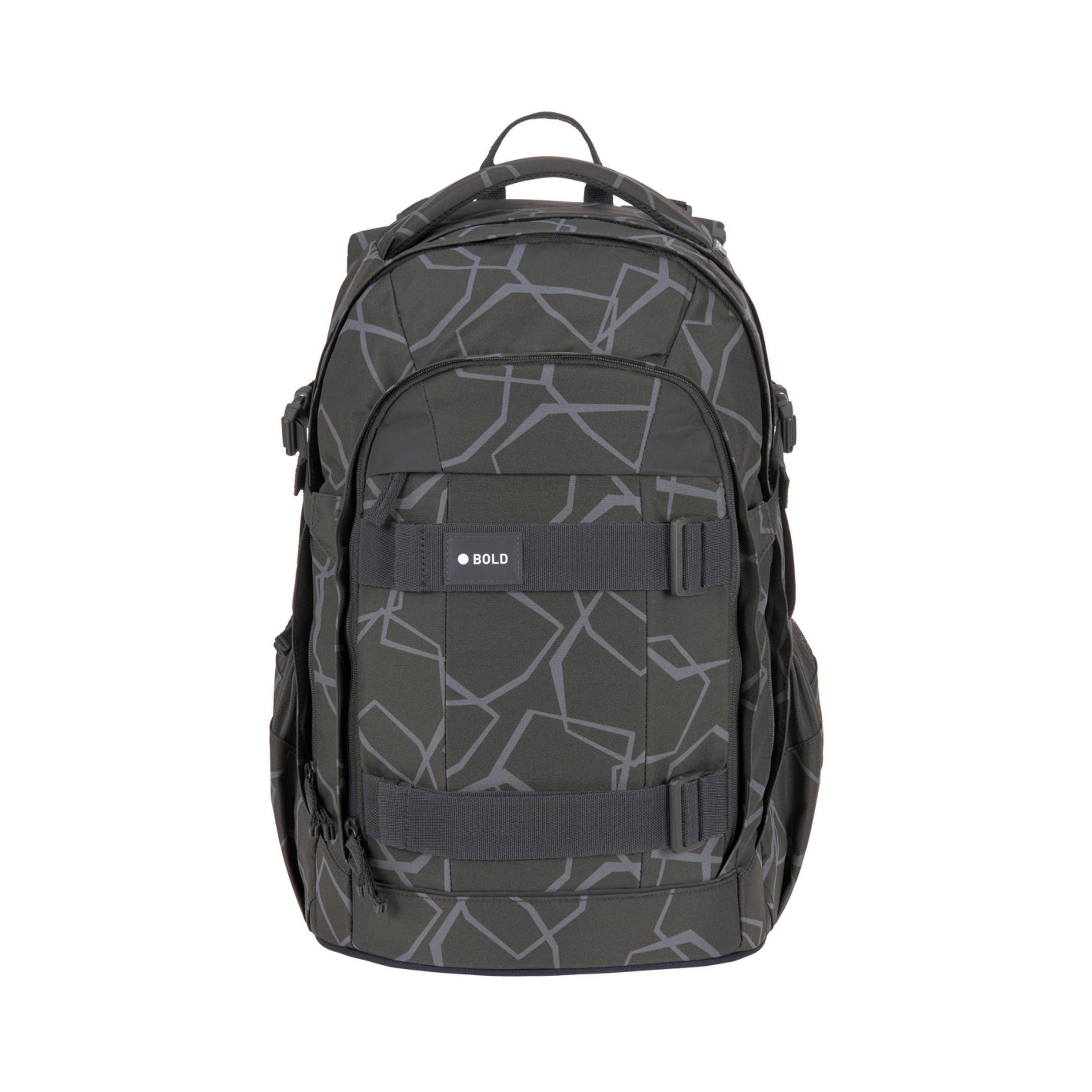 LASSIG BOLD Edges Printed Origin School Backpack - Blue - 30 Litre-school-bagsandbackpacks-backpacks-image-1