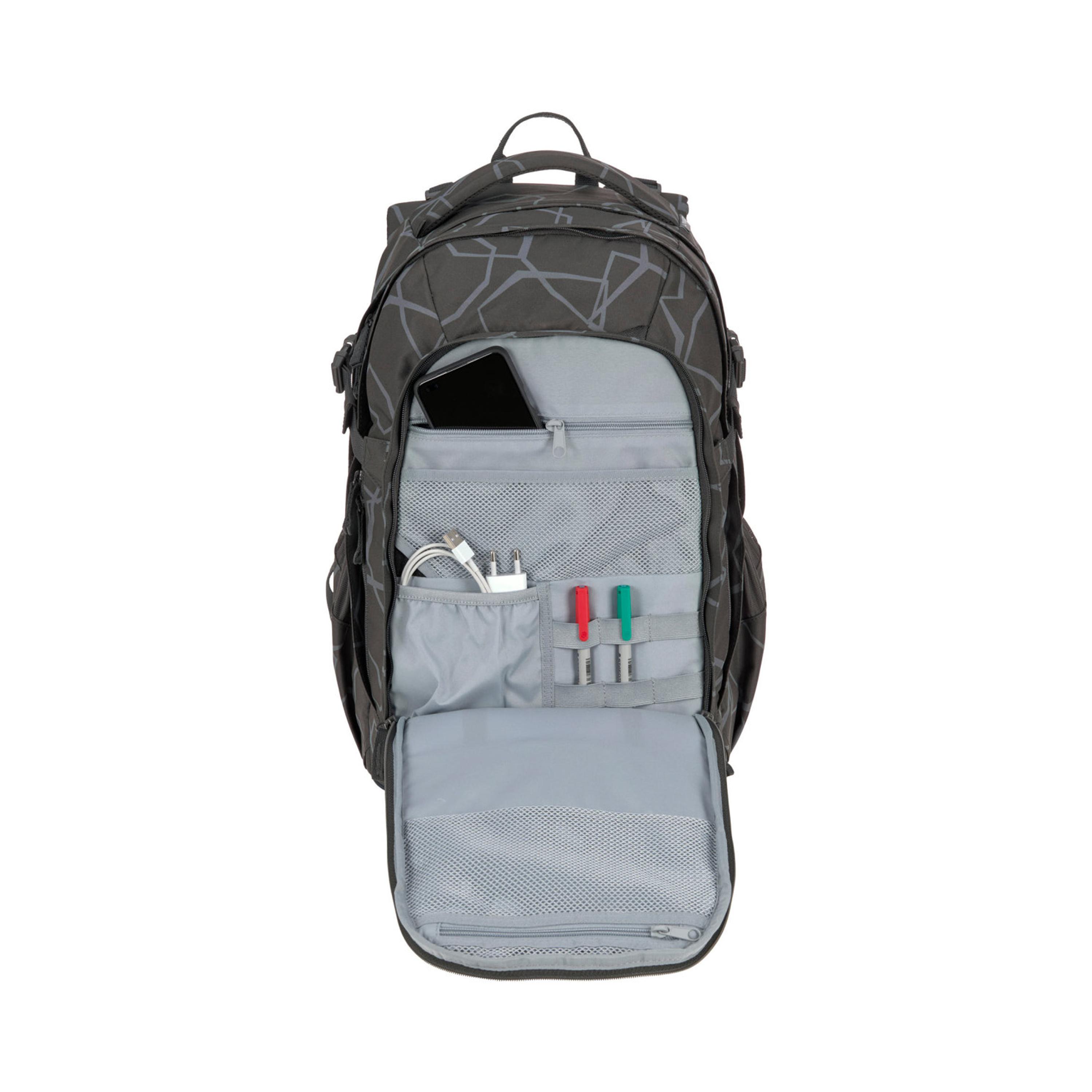 LASSIG BOLD Edges Printed Origin School Backpack - Blue - 30 Litre-school-bagsandbackpacks-backpacks-image-5