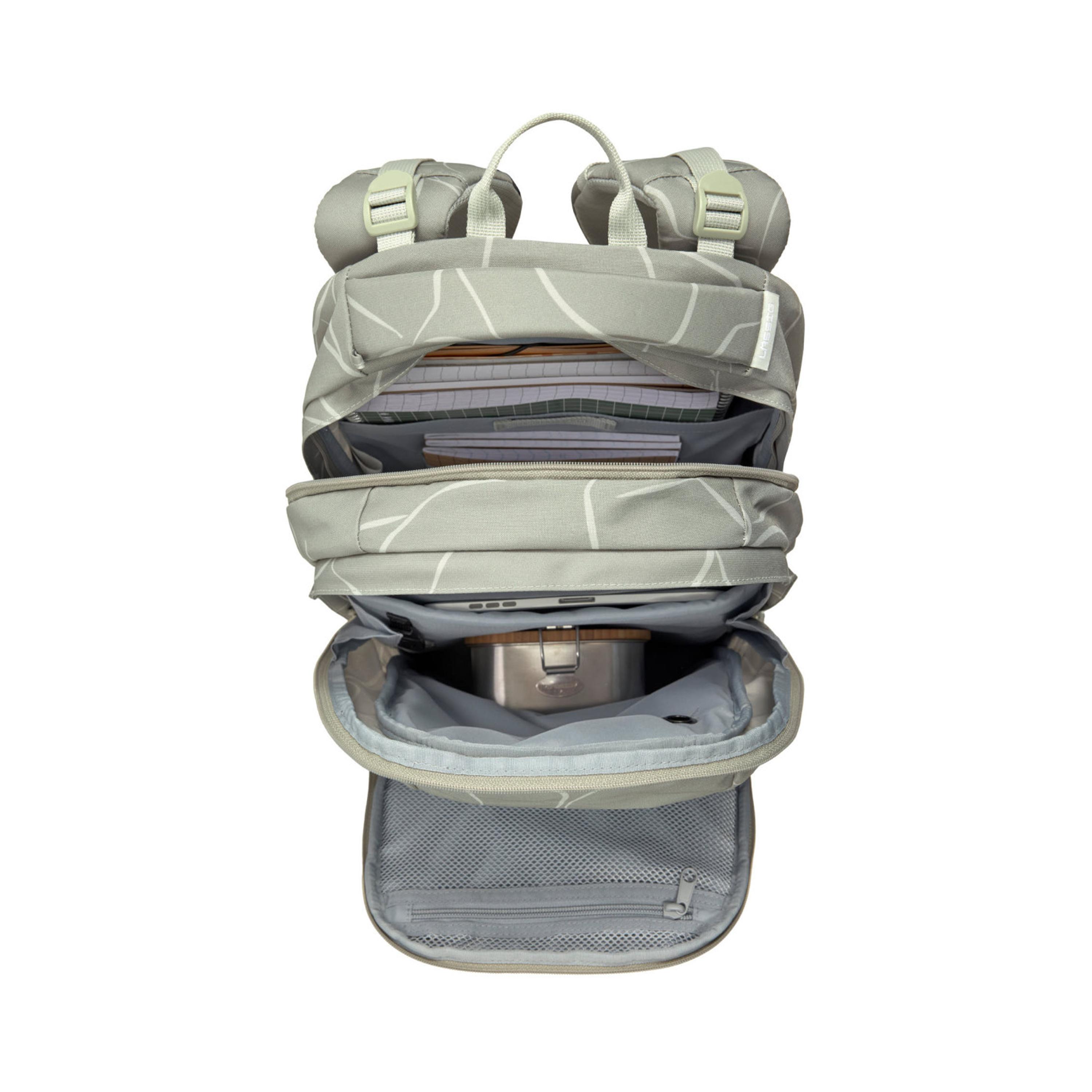 LASSIG BOLD Curve Printed Origin School Backpack - Sage - 30 Litre-school-bagsandbackpacks-backpacks-image-4