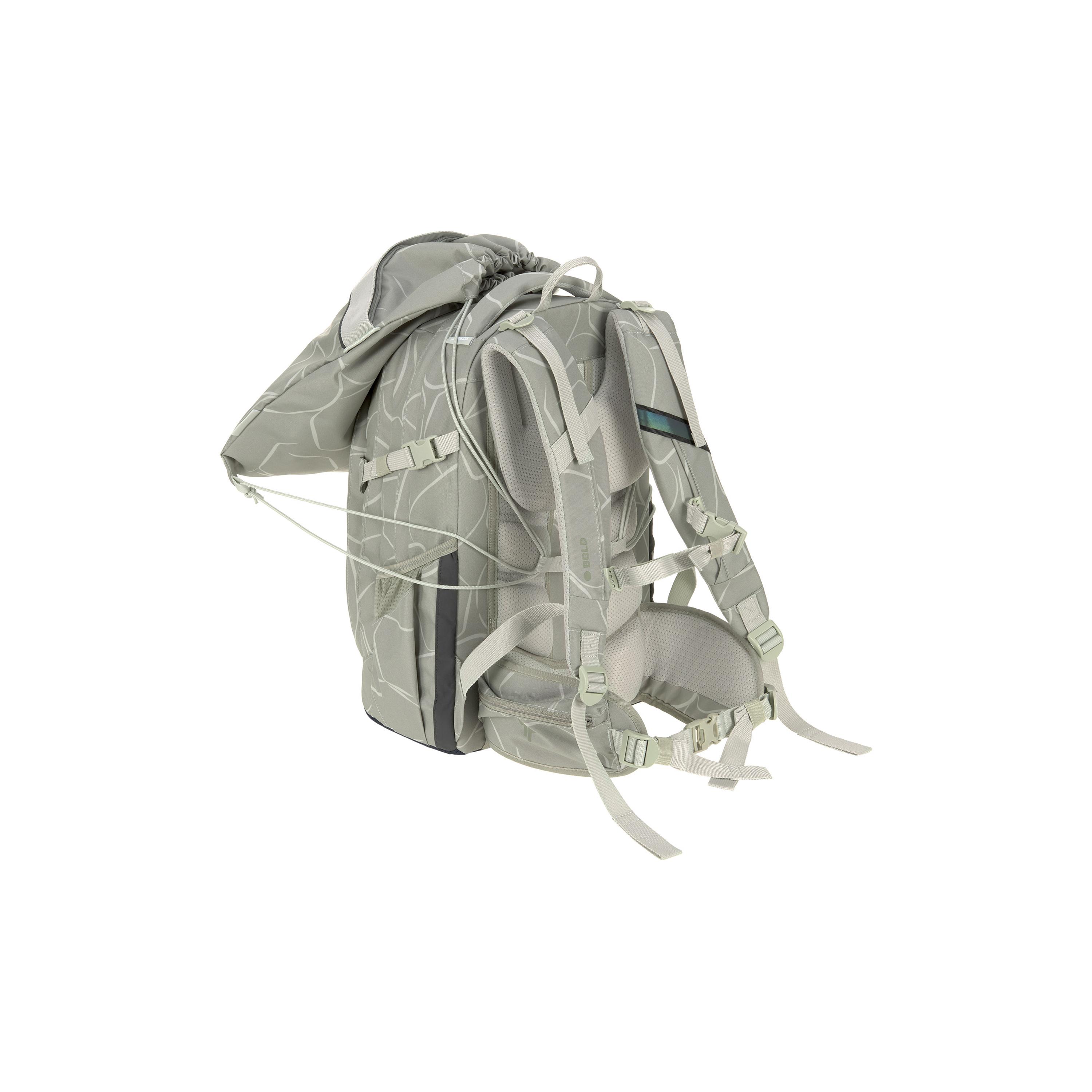 LASSIG BOLD Curve Printed Origin School Backpack - Sage - 30 Litre-school-bagsandbackpacks-backpacks-image-6