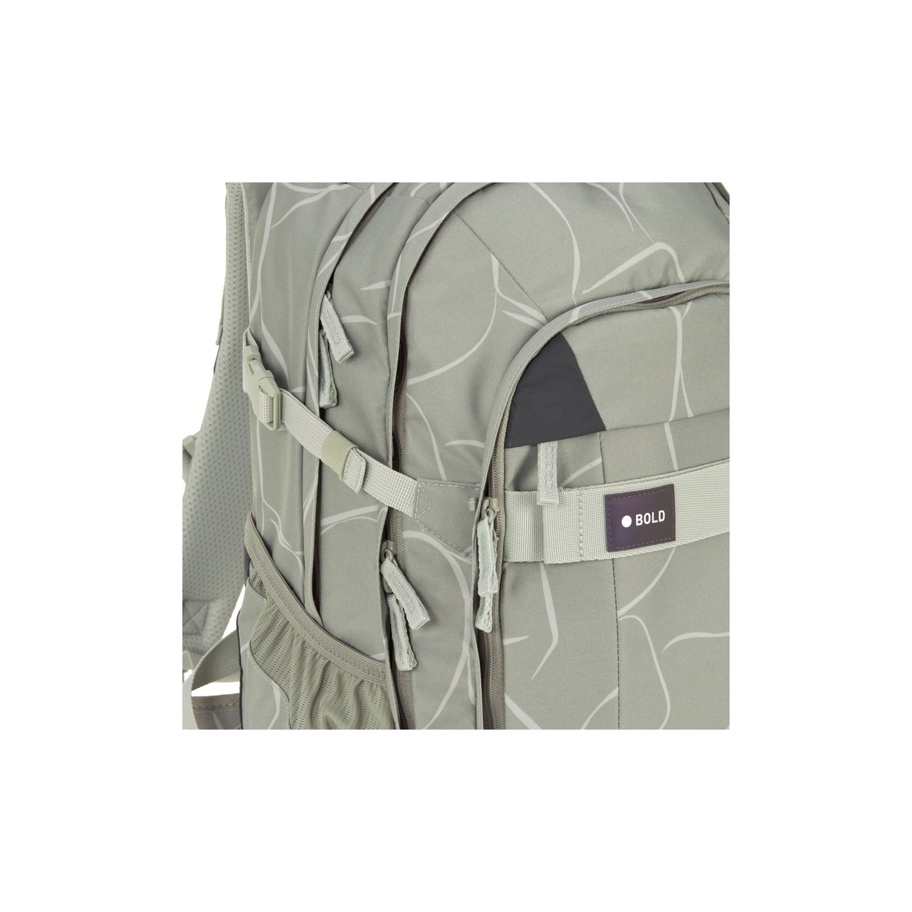LASSIG BOLD Curve Printed Origin School Backpack - Sage - 30 Litre-school-bagsandbackpacks-backpacks-image-9