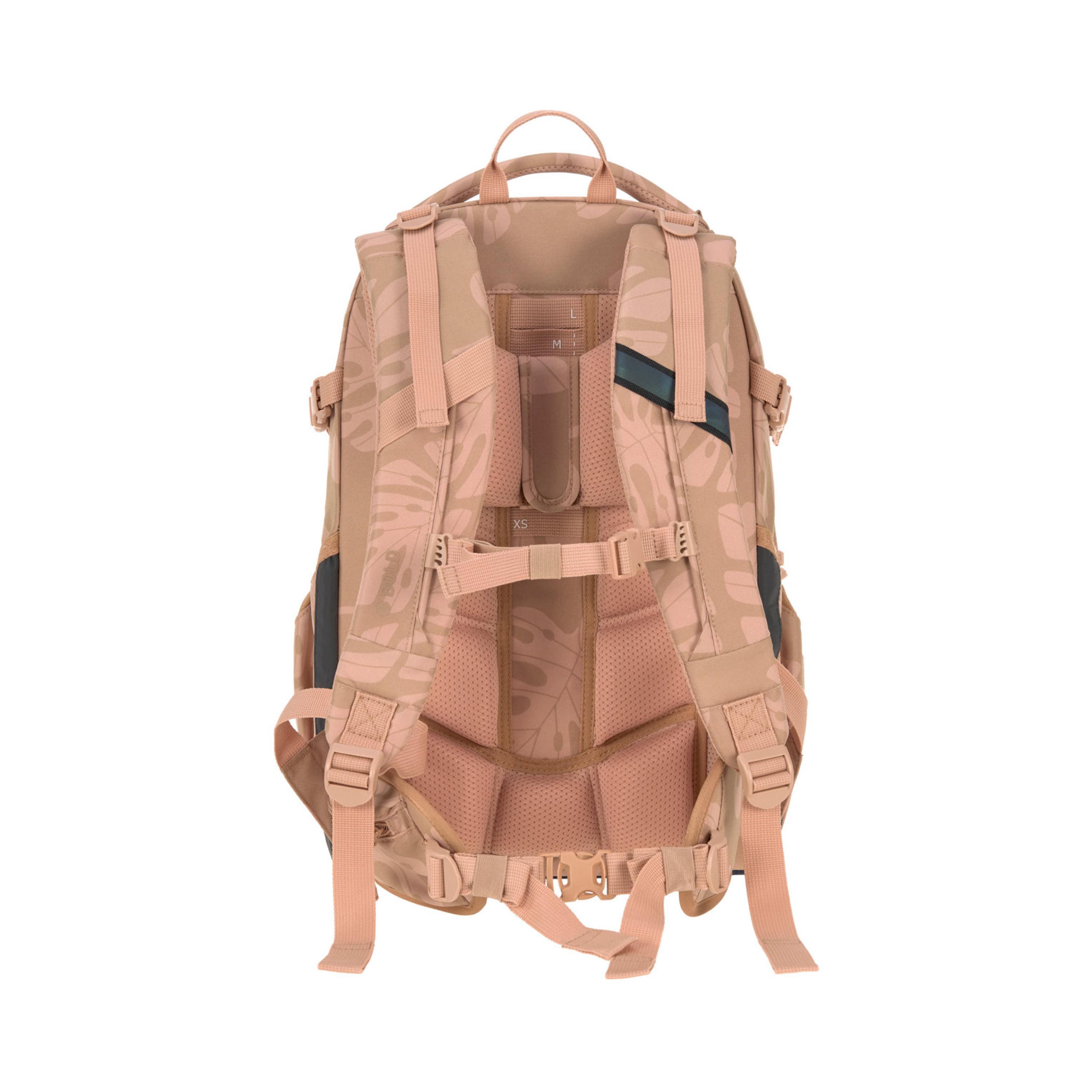 LASSIG BOLD Leaves Printed Origin School Backpack - Caramel - 30 Litre-school-bagsandbackpacks-backpacks-image-3