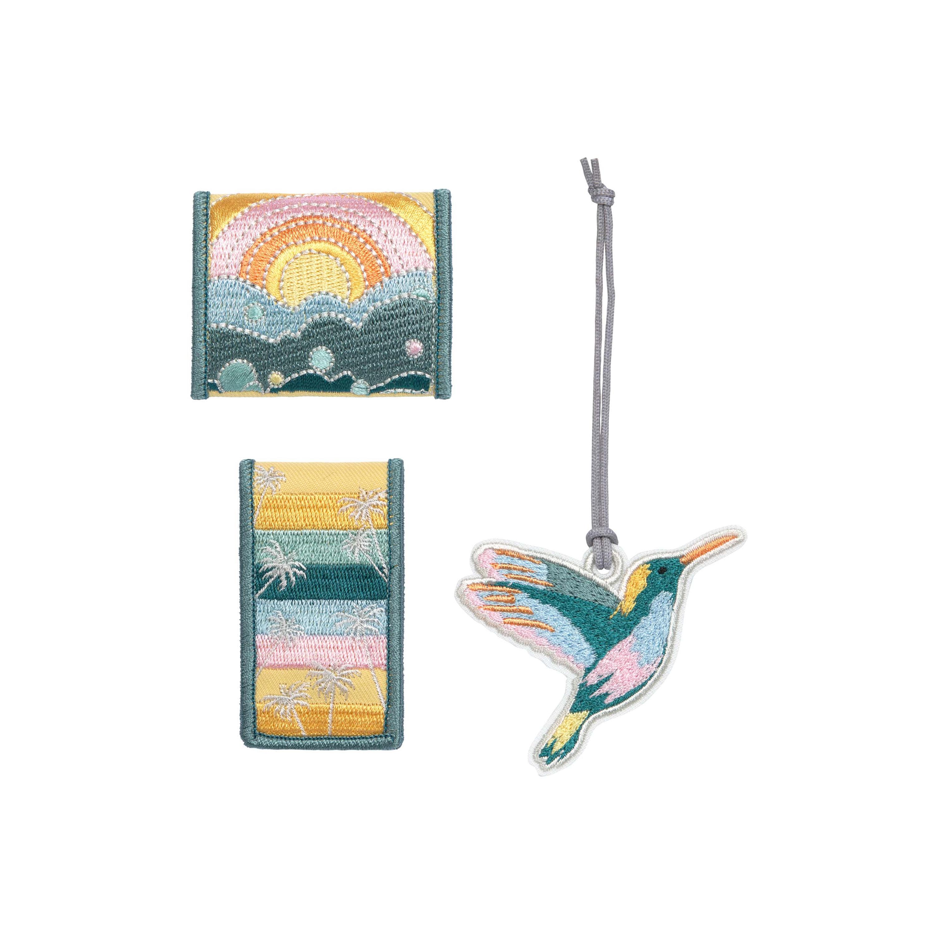 LASSIG BOLD Pendant with 2-Piece Match Patches - Paradise-girls-accessories-keyringsandbagcharms-image-7