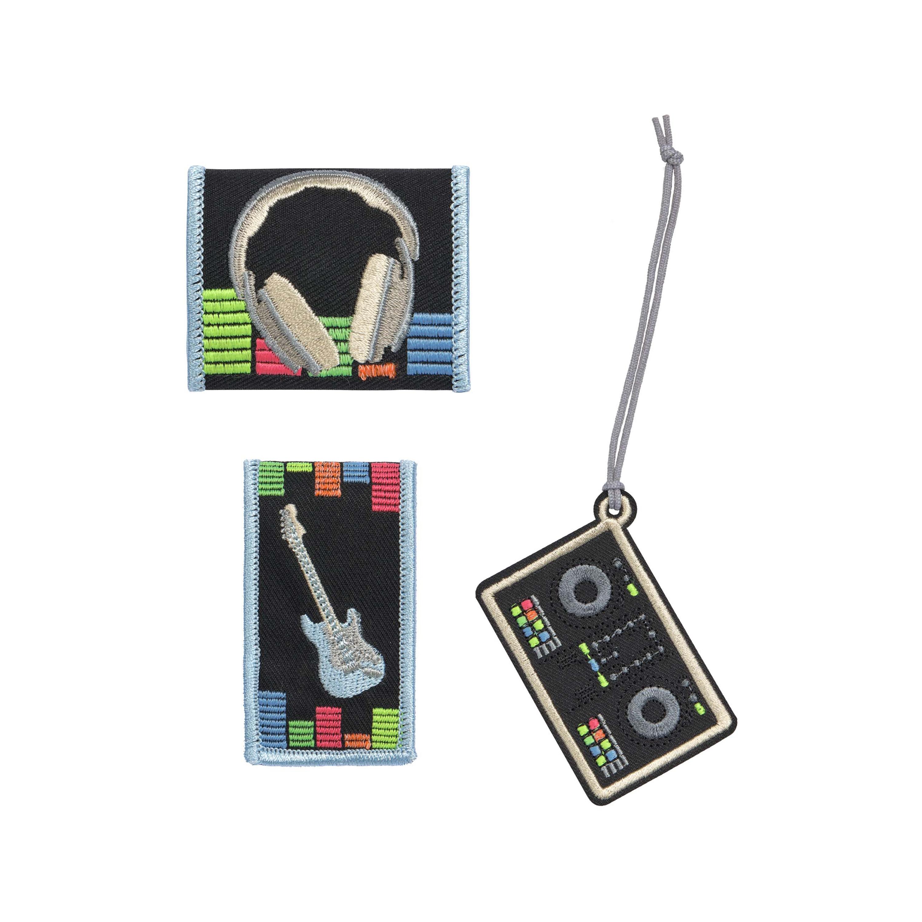 LASSIG BOLD Pendant with 2-Piece Match Patches - Music-girls-accessories-keyringsandbagcharms-image-7
