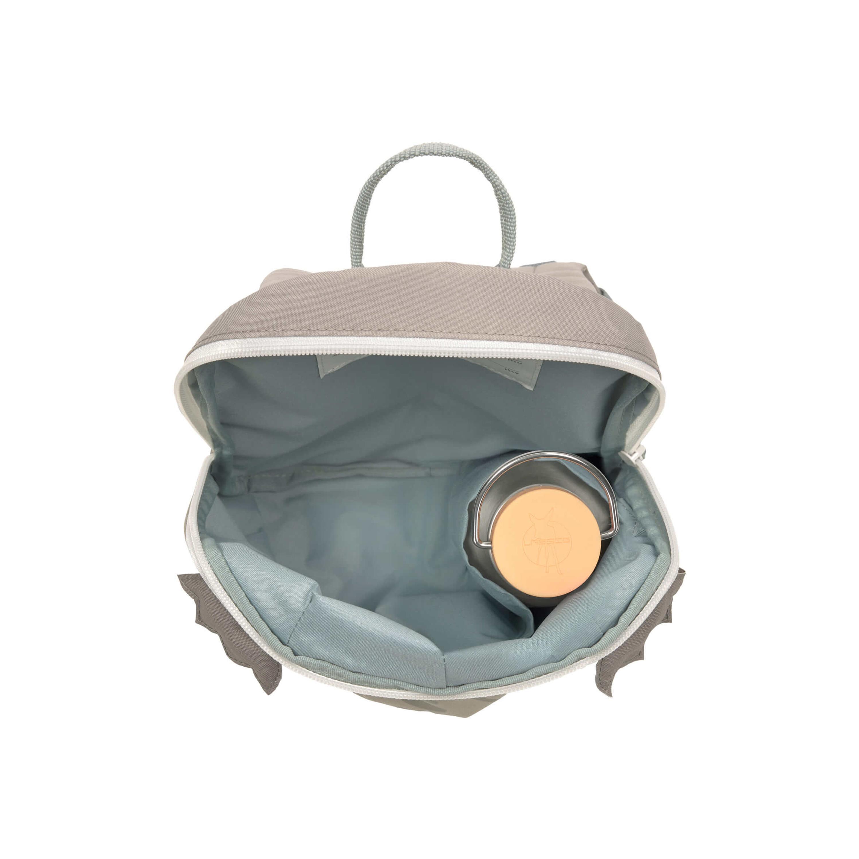 LASSIG Little Universe Soother Holder - Star - Olive-baby-feeding-accessories-image-3