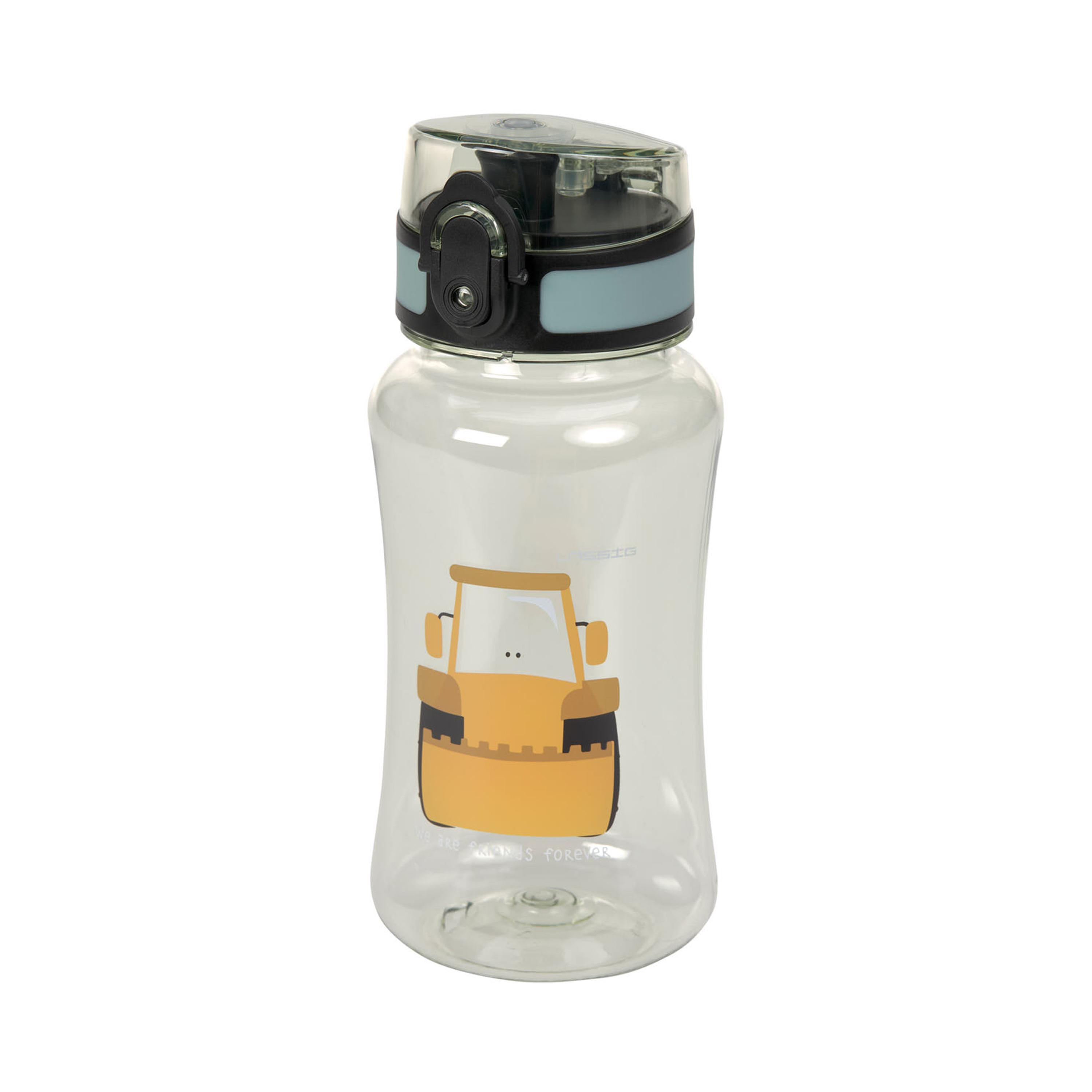 LASSIG Tiny Drivers Lunchbox with Drinking Bottle Set - Excavator-school-lunchessentials-sets-image-5