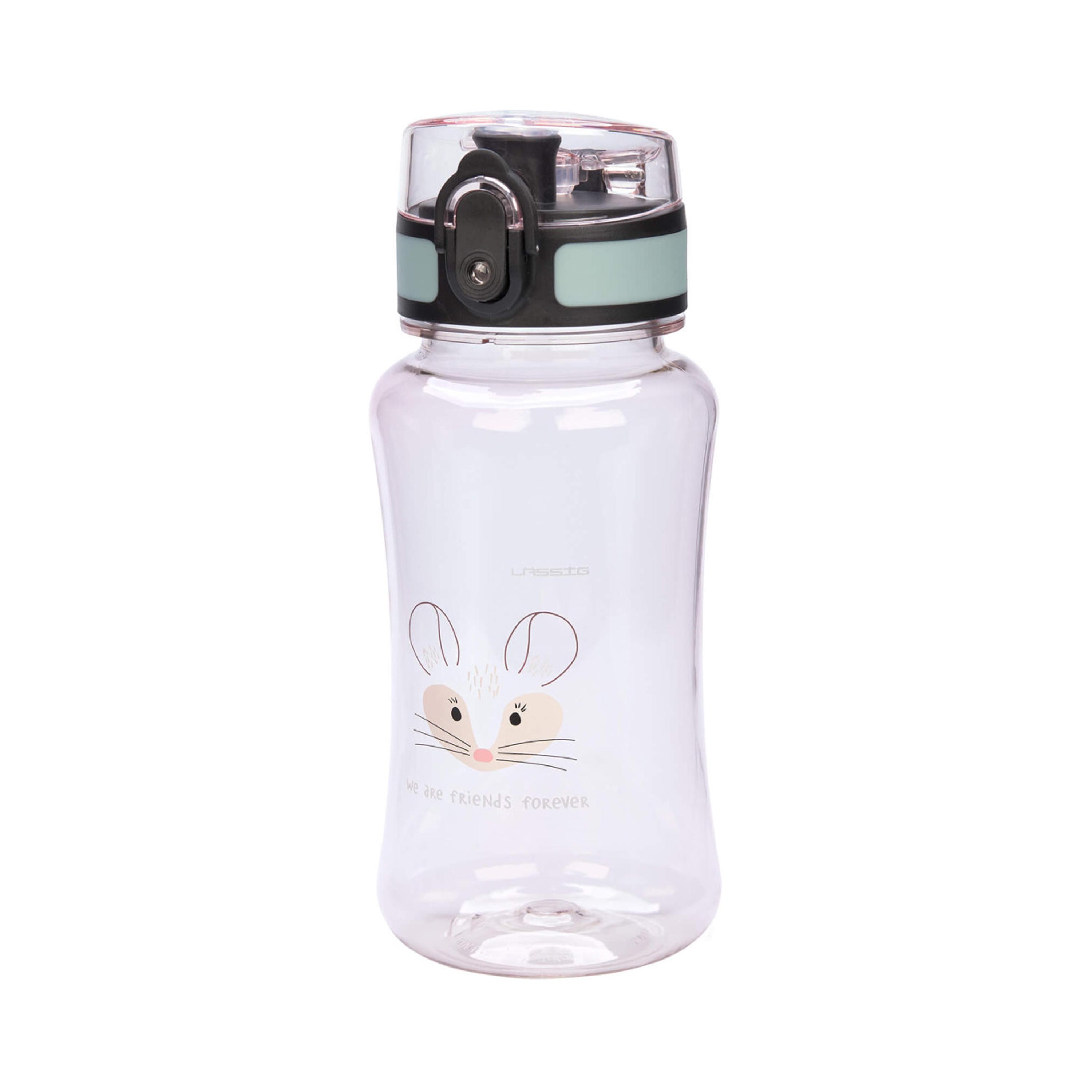 LASSIG About Friends Lunchbox with Drinking Bottle Set - Chinchilla-school-lunchessentials-sets-image-2